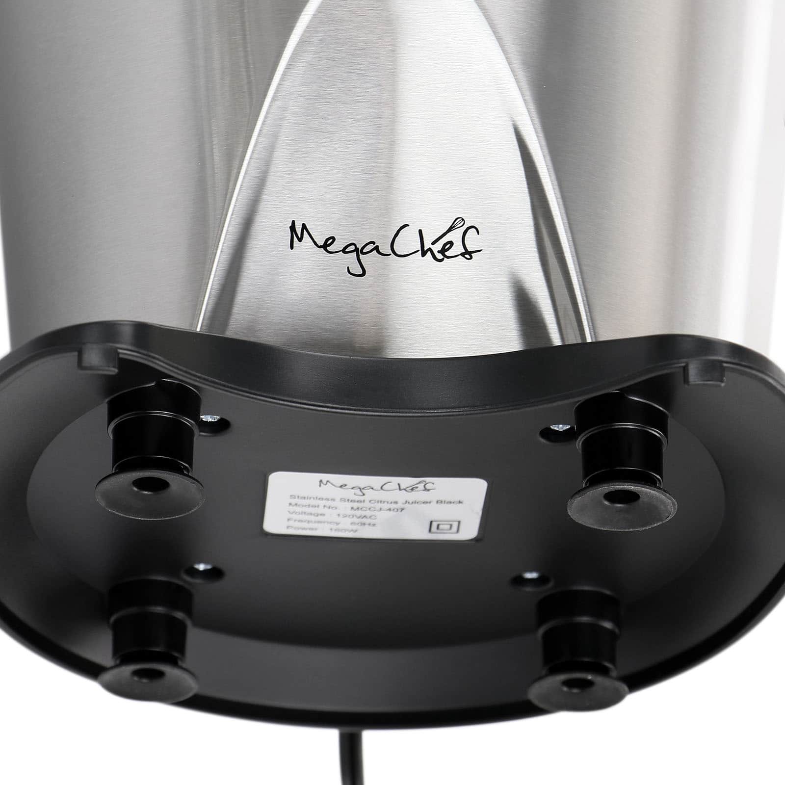 MegaChef Stainless Steel Electric Citrus Juicer