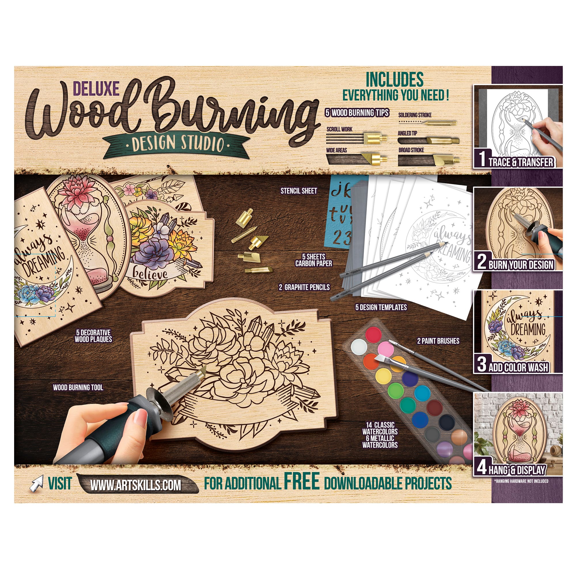 Beginners Wood Burning Kit for Kids – TheCraftWitch