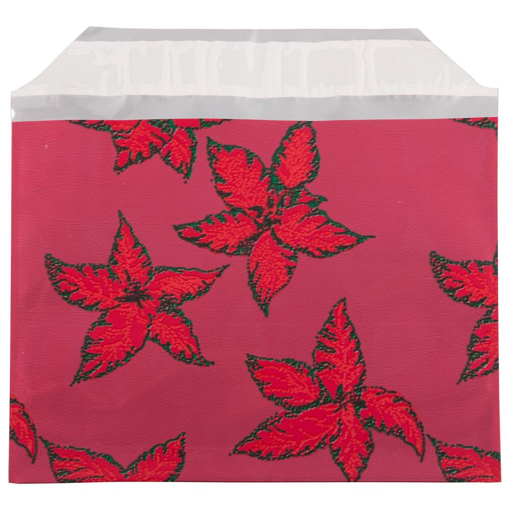 JAM Paper 5&#x22; x 6.12&#x22; Red Holly Premium Foil Self Adhesive Closure Booklet Envelopes