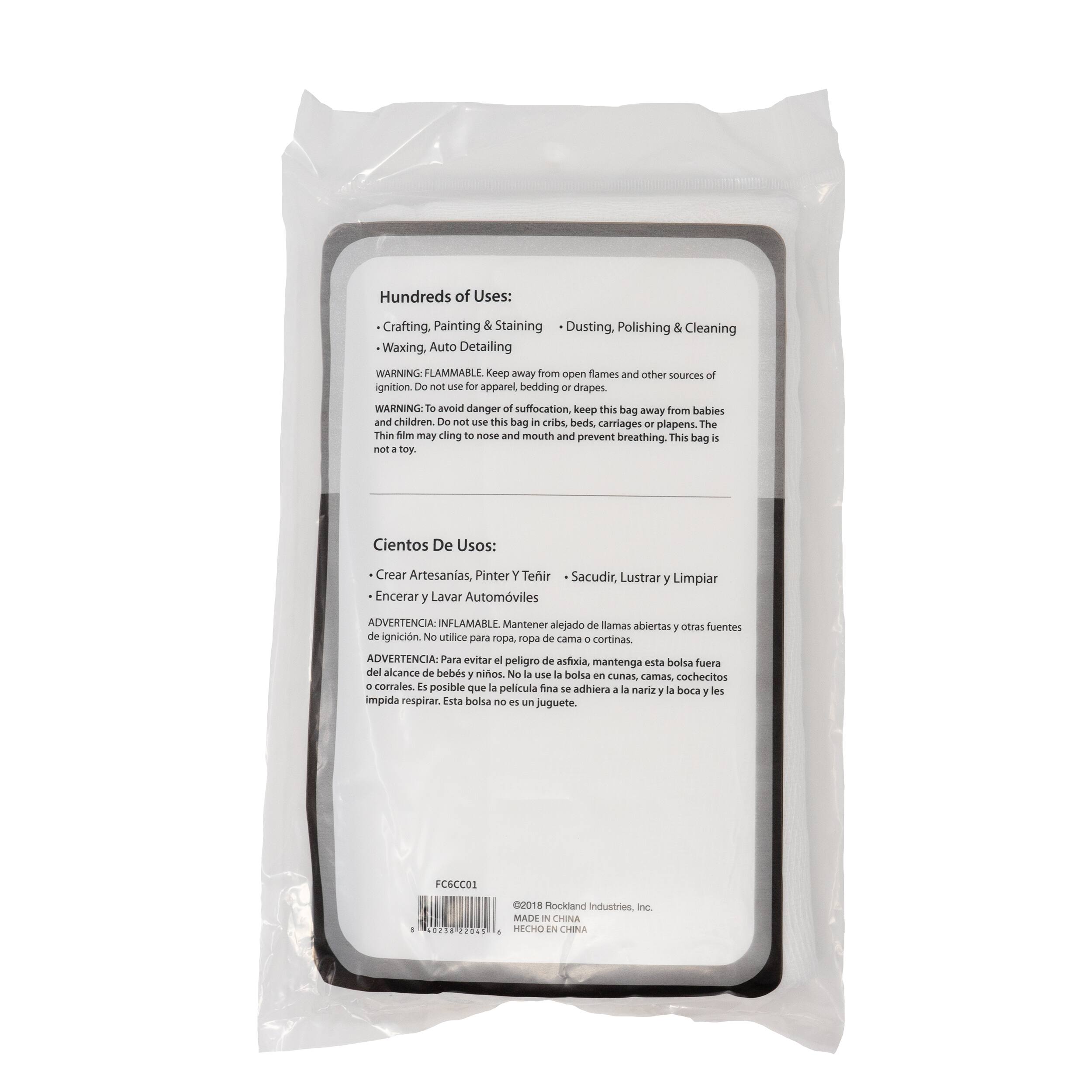 Roc-Lon 36" x 6yd. White Cotton Cheesecloth