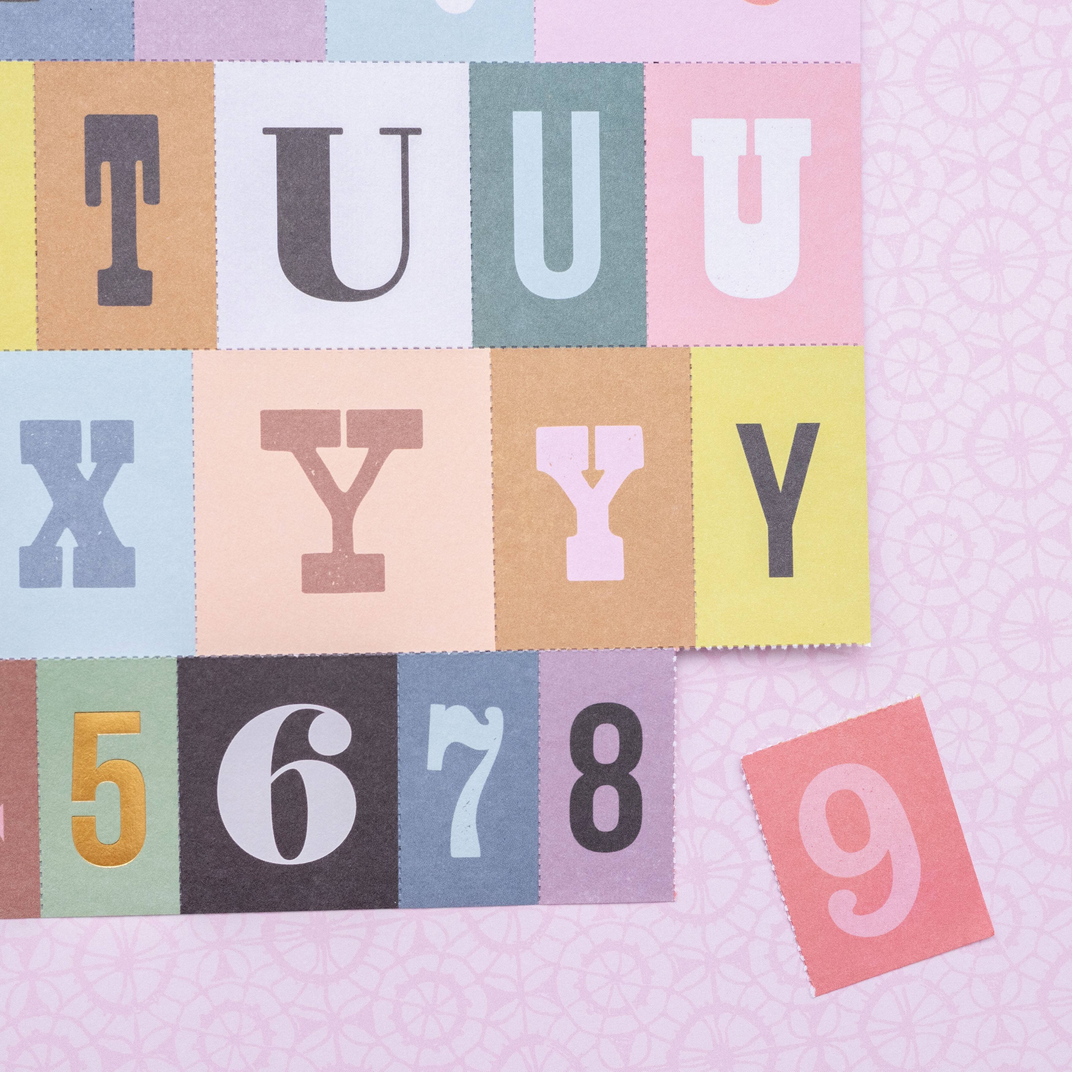 American Crafts™ Maggie Holmes Market Square 12" x 12" Cardstock, 5 Sheets