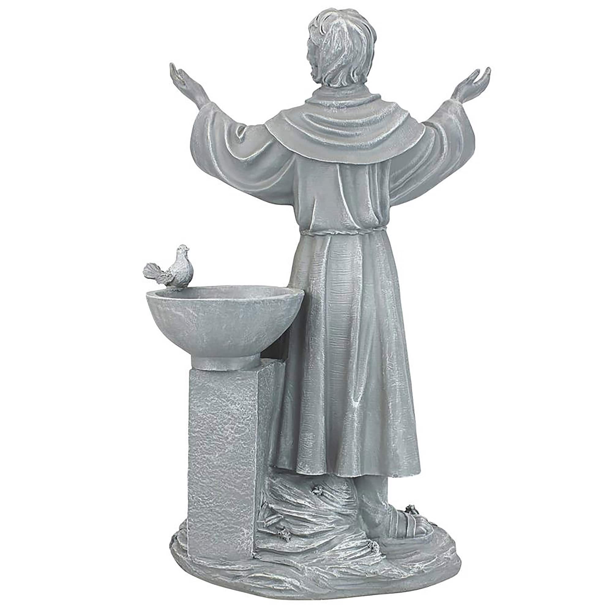 Design Toscano 19&#x22; St. Francis&#x27;s Garden Blessing Sculpture