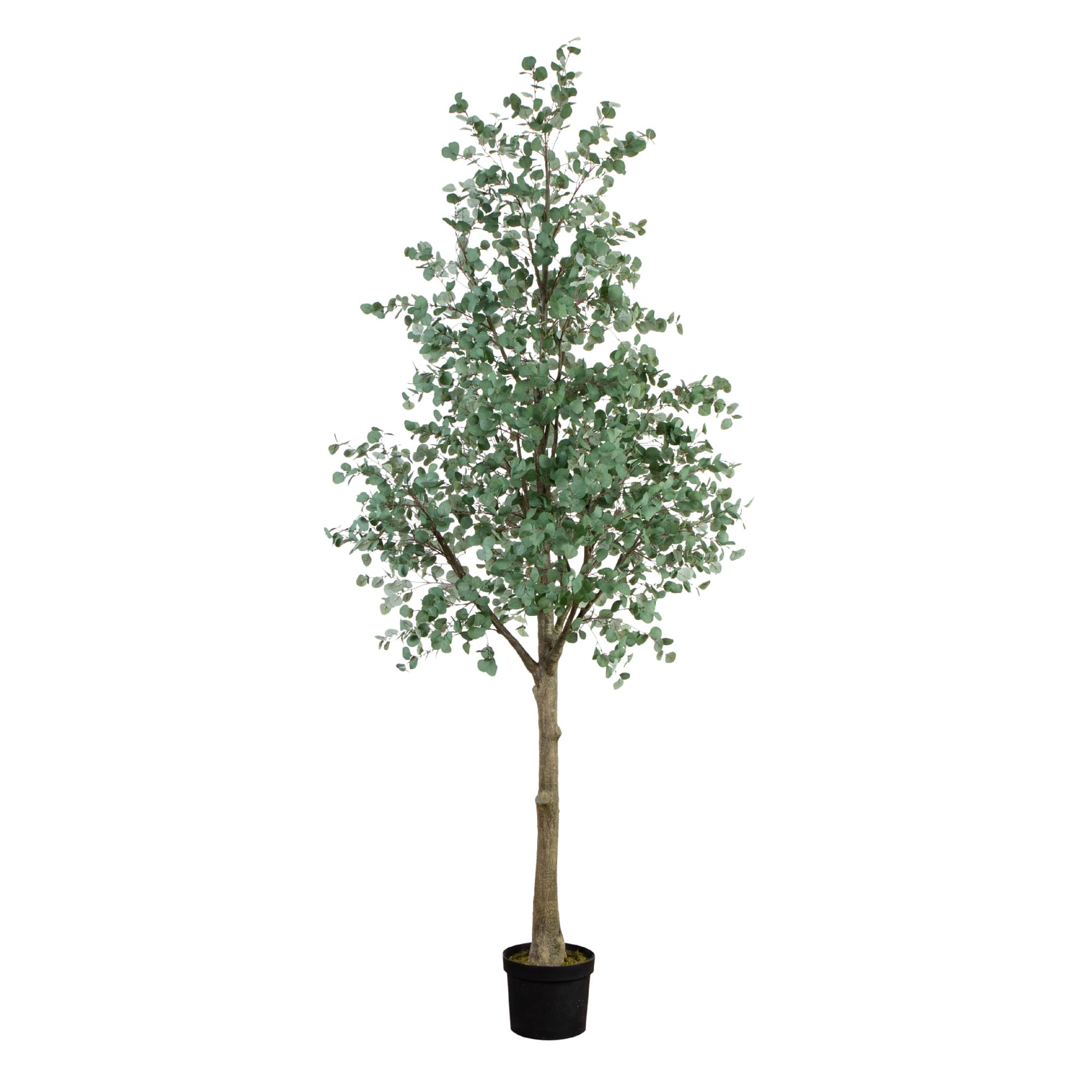 13ft. Potted Green Artificial Eucalyptus Tree