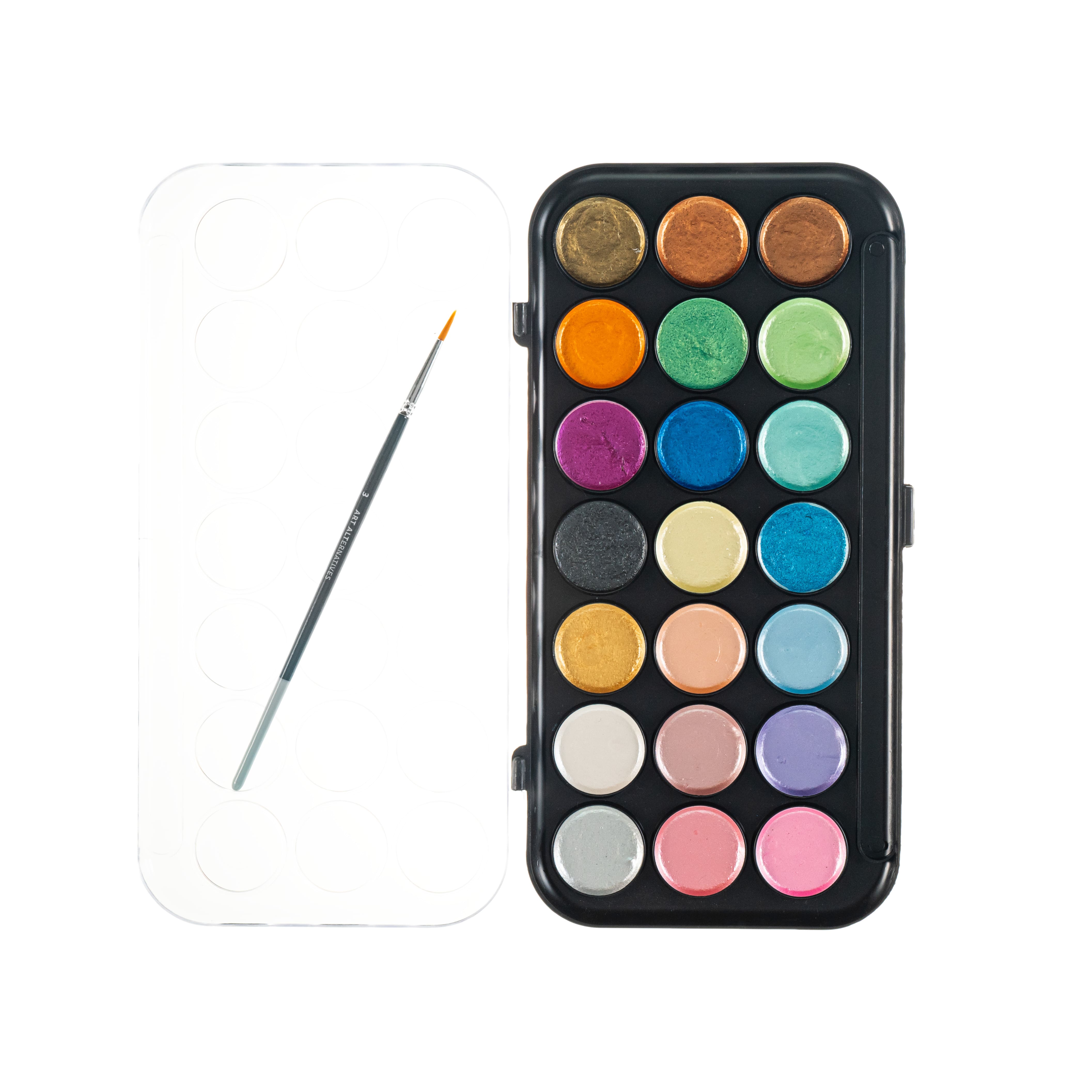 Pearlescent Watercolor Pan Set