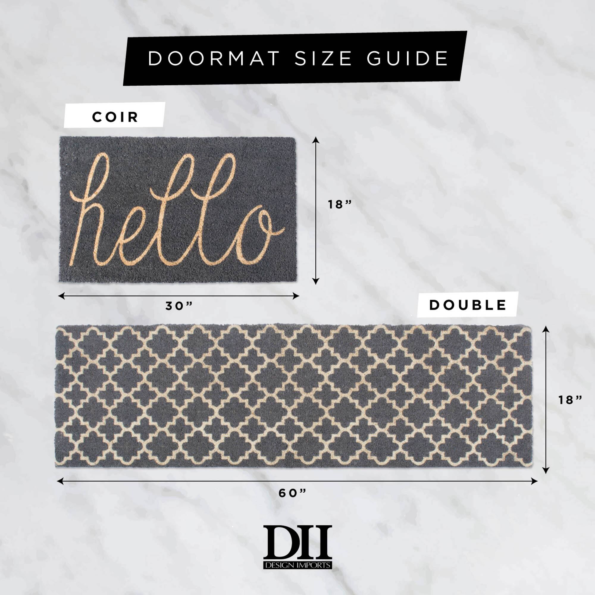 DII&#xAE; Holiday Stag Doormat