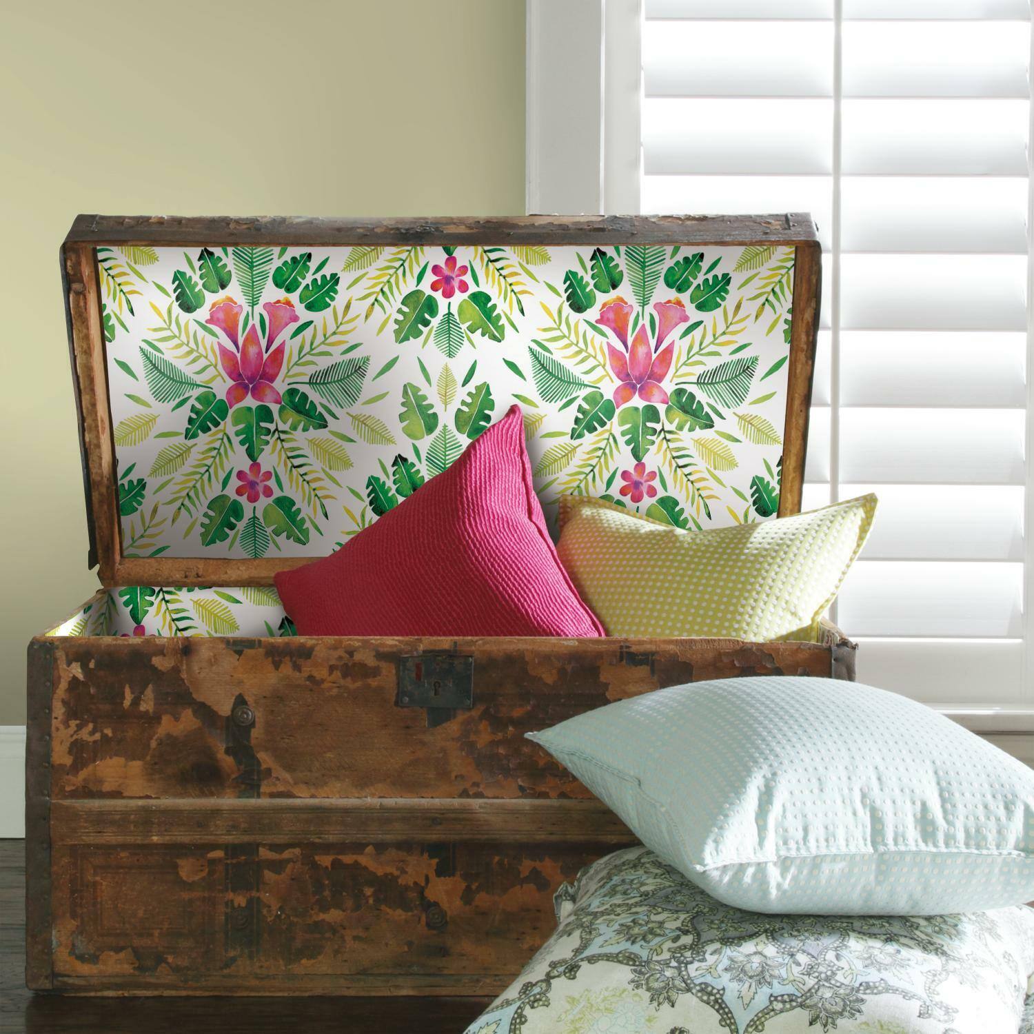 RoomMates Cat Coquillette Tropical Peel & Stick Wallpaper