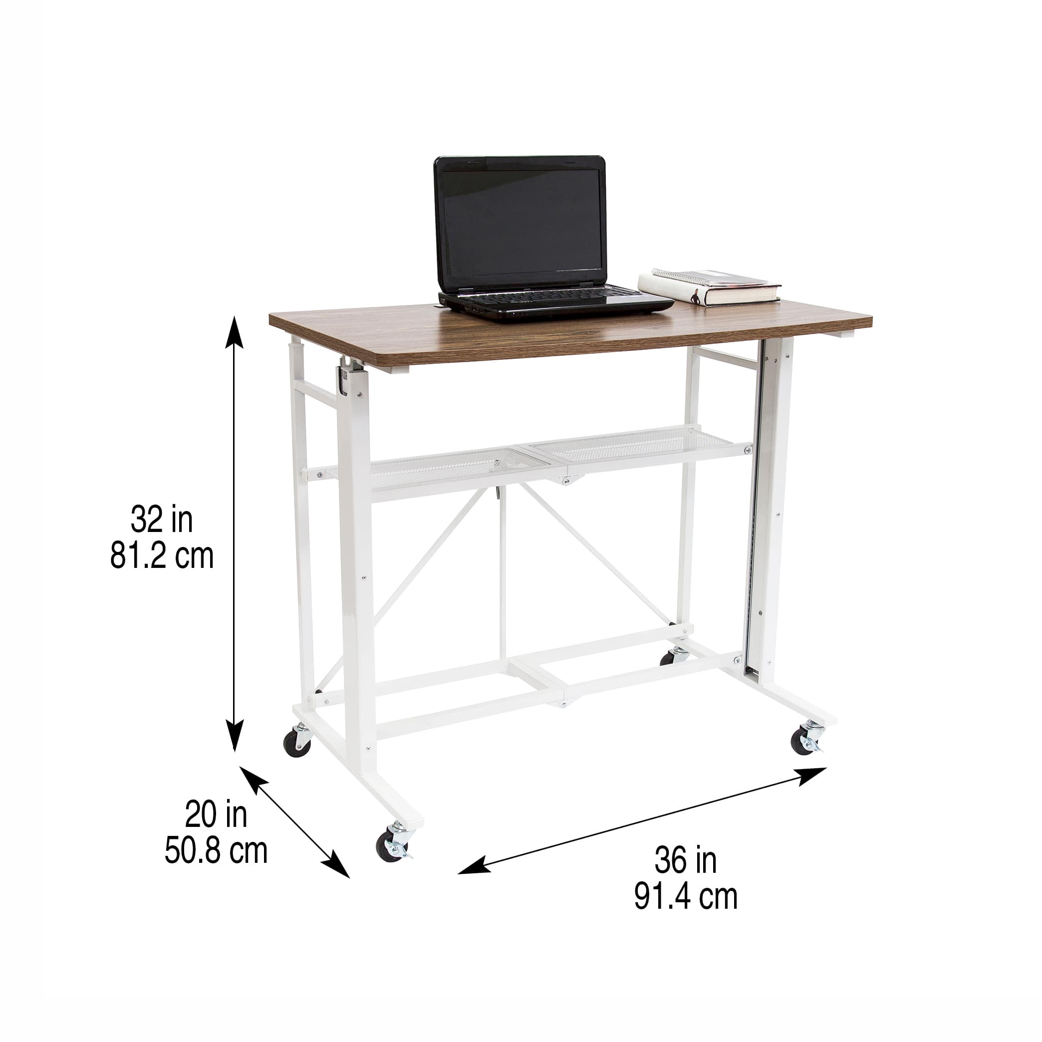 Adjustable Sit-Stand Fold-Away Desk & Workstation by Artist's Loft™