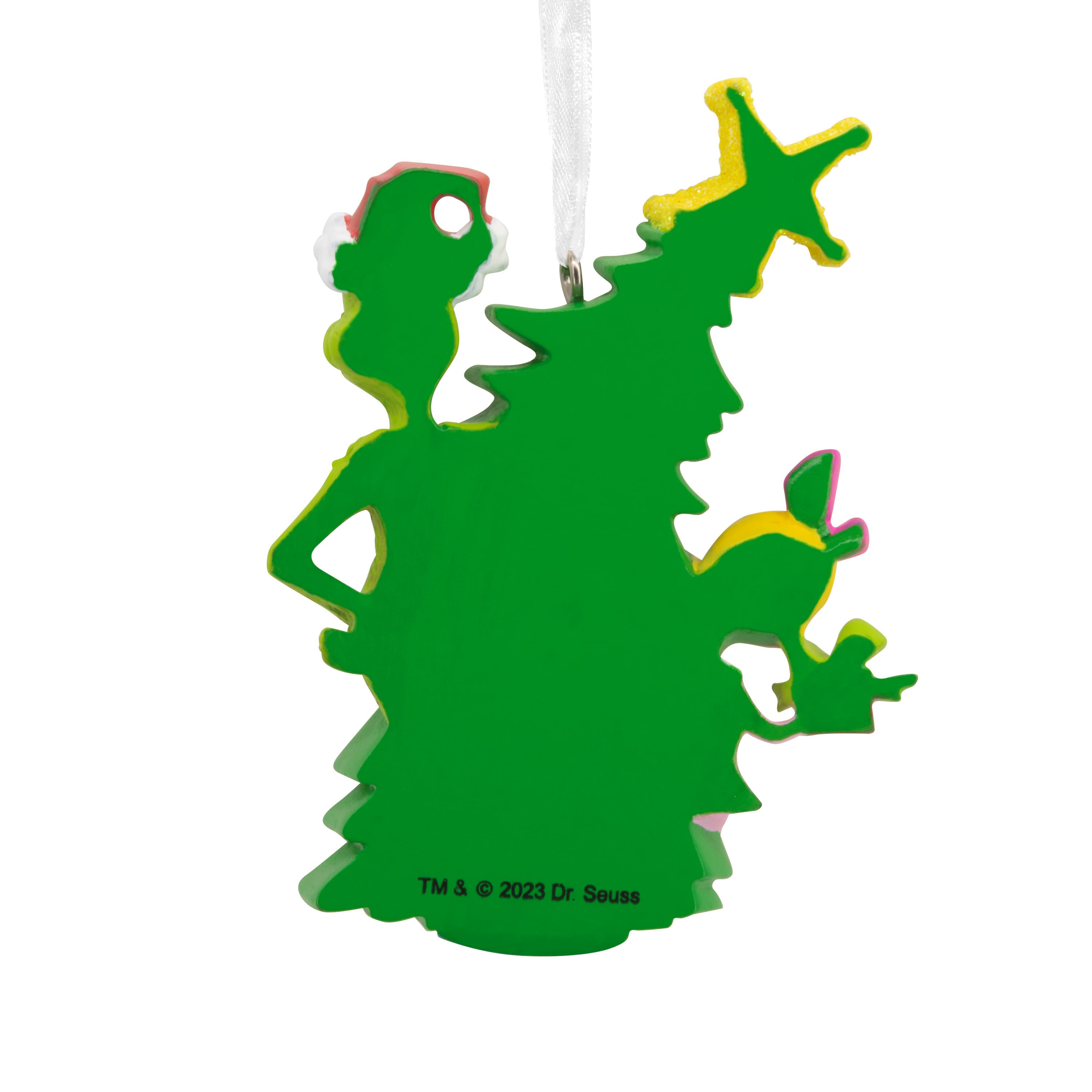 Hallmark 3&#x22; Grinch with Cindy-Lou Who Ornament