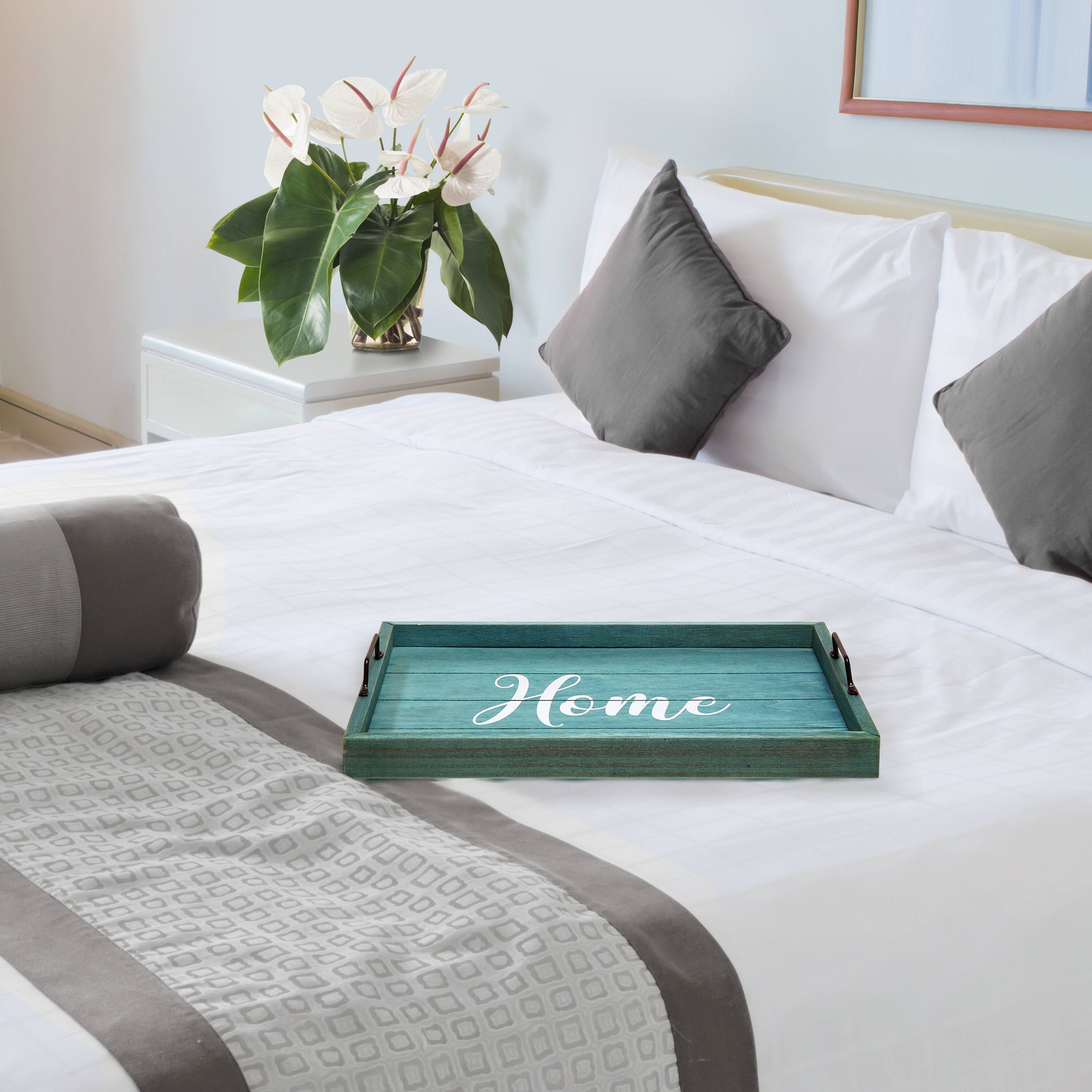 Elegant Designs™ 15.5" Home Serving Tray with Handles