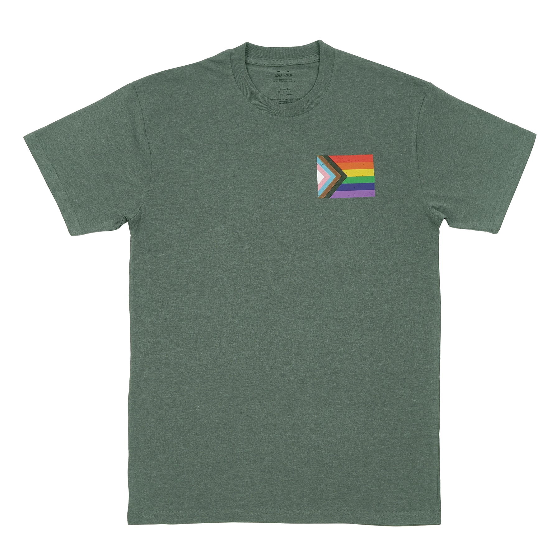 Pride Flag Adult T-Shirt by Celebrate It&#x2122;