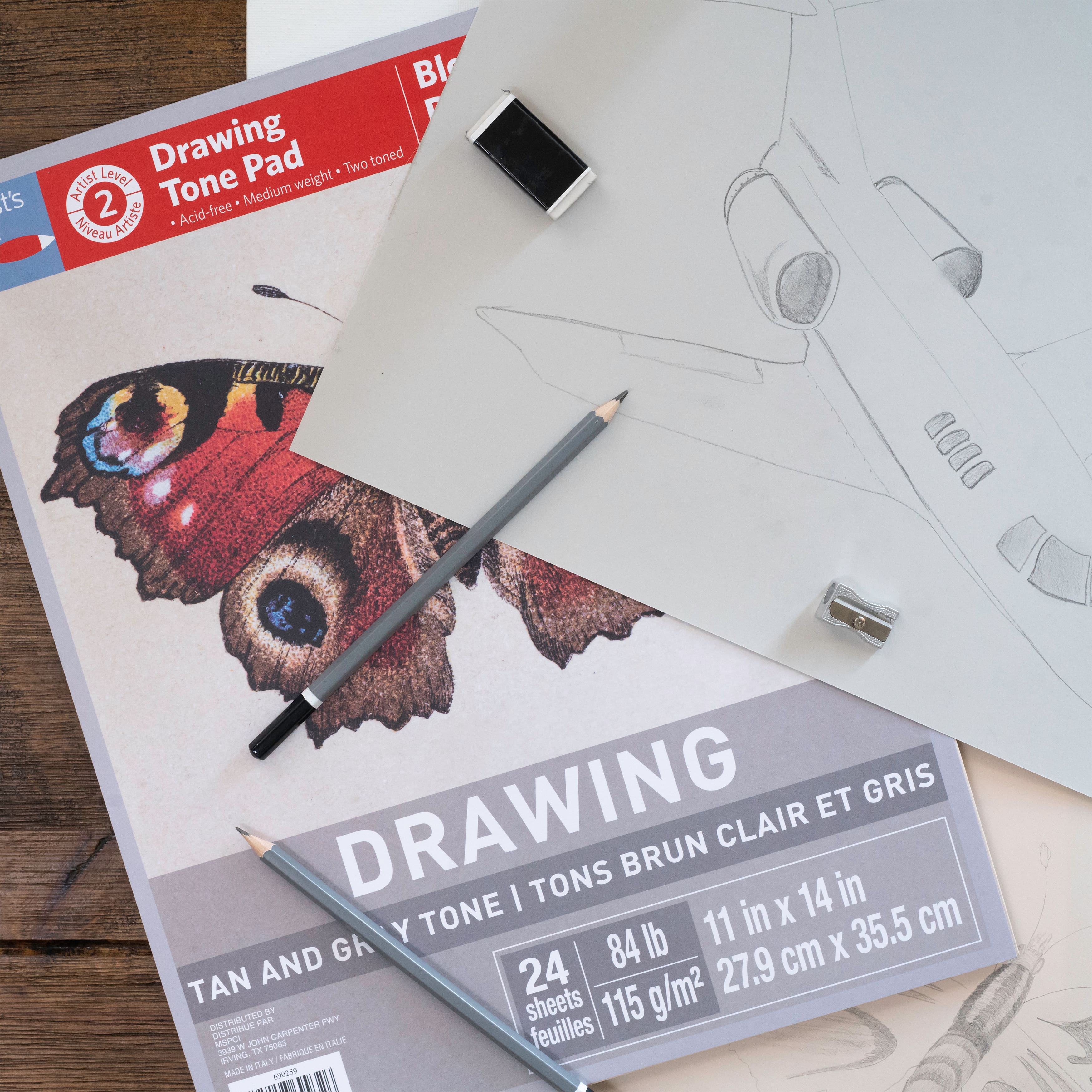 Tan &#x26; Grey Tone Drawing Pad by Artist&#x27;s Loft&#x2122;