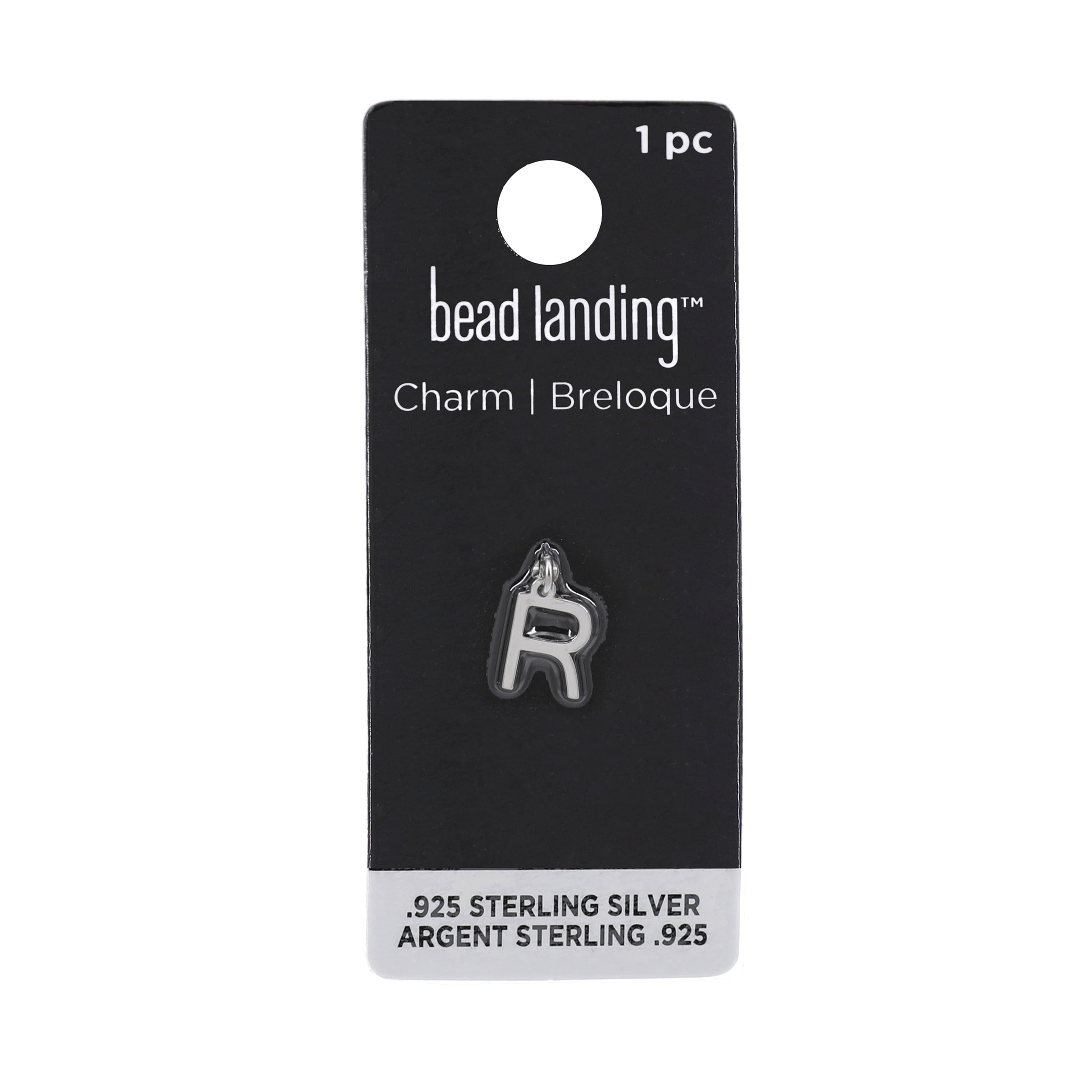 12 Pack: Sterling Silver Alphabet Charm by Bead Landing&#x2122;