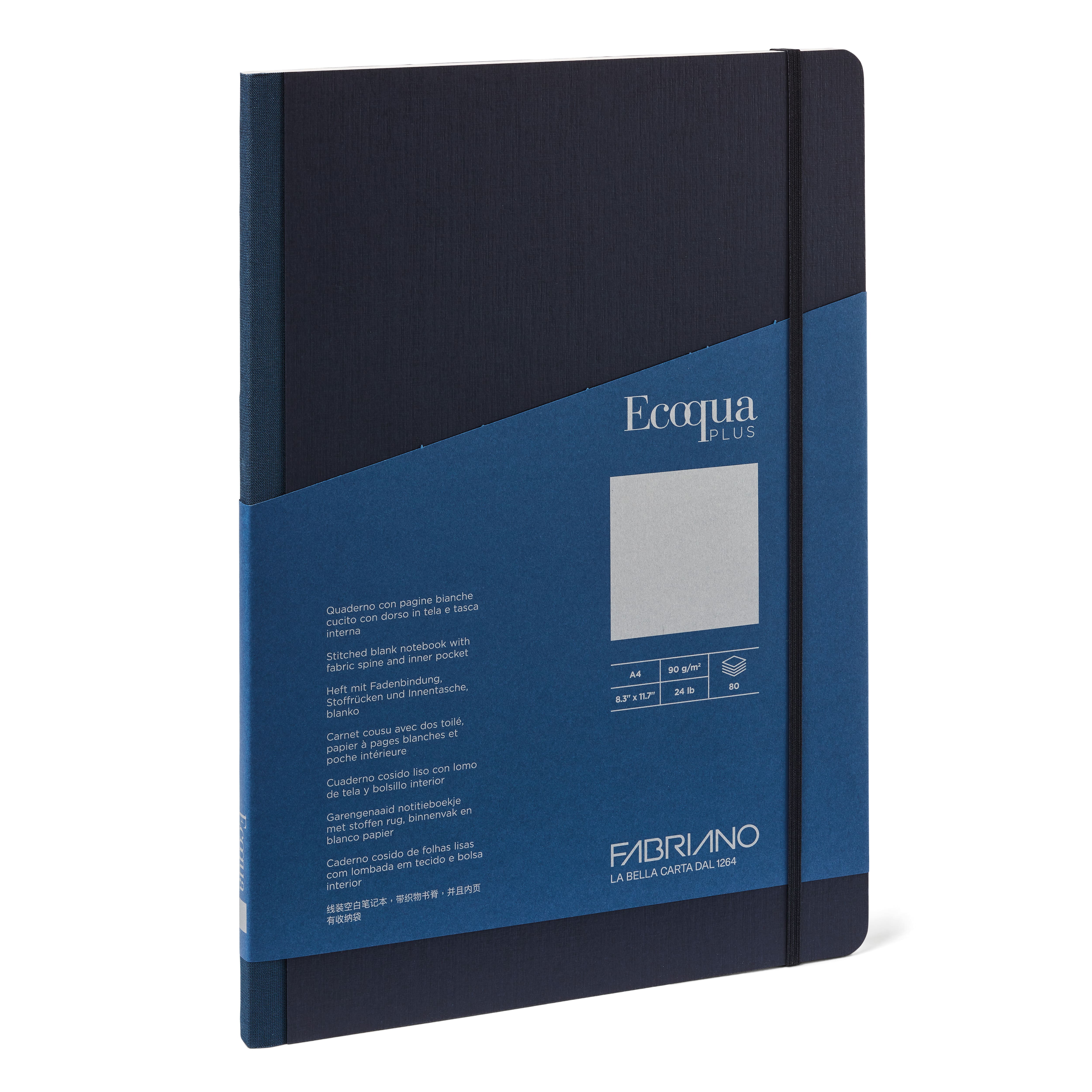 Fabriano&#xAE; Ecoqua Plus Fabric-Bound Blank Notebook