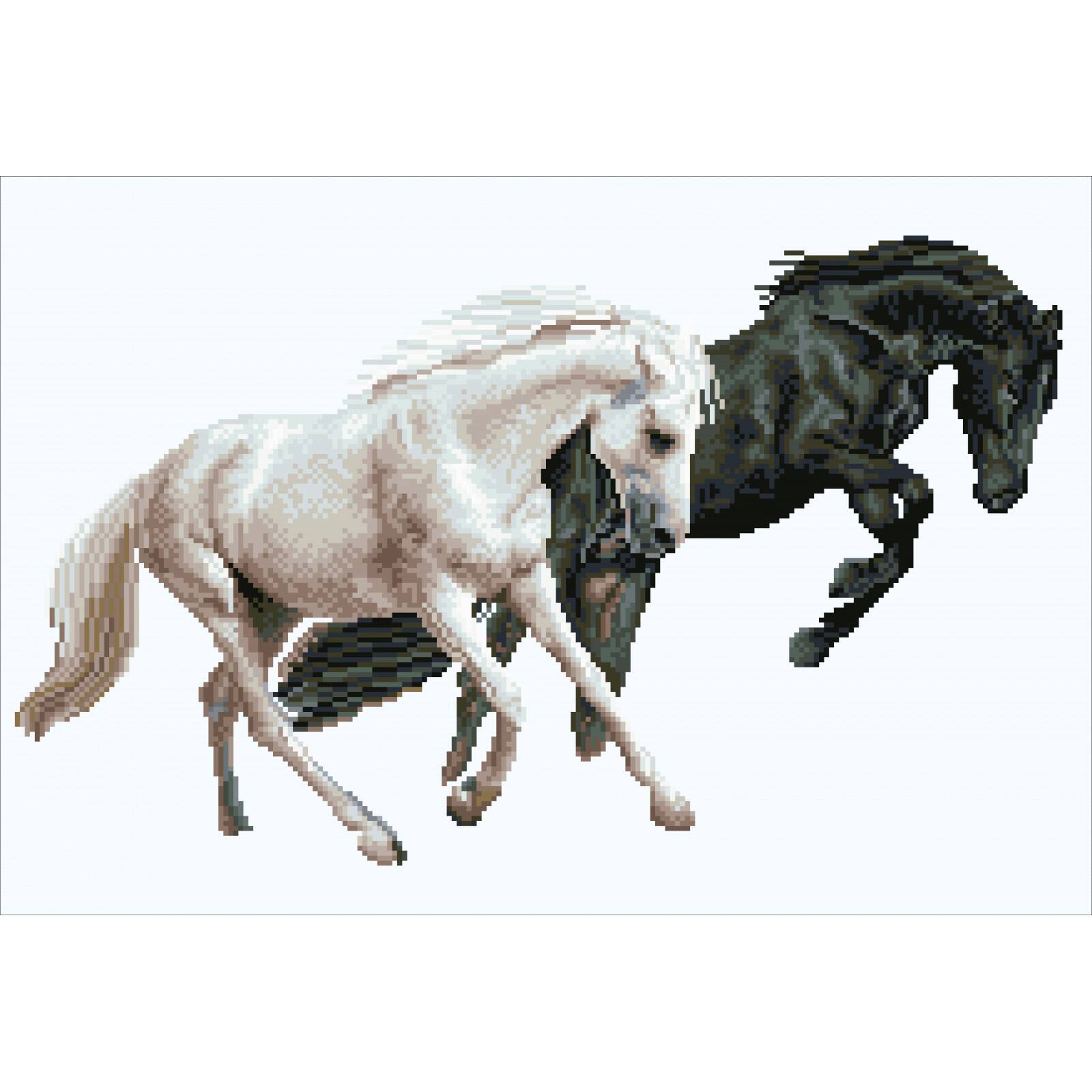 Diamond Dotz&#xAE; Horse Play Diamond Painting Kit