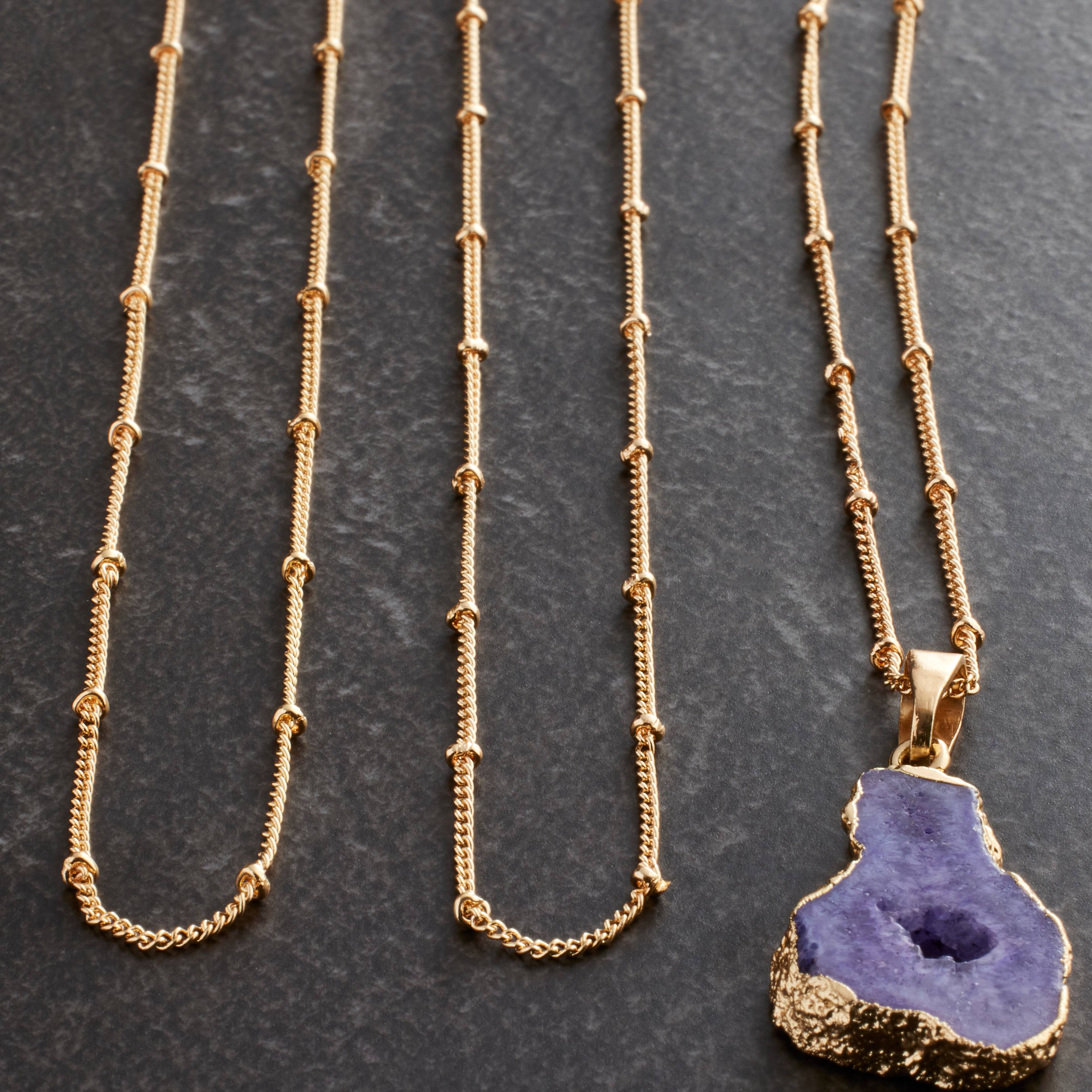 12 Packs: 3 ct. (36 total) 30&#x22; Hamilton Gold Ball Chain Necklaces by Bead Landing&#x2122;
