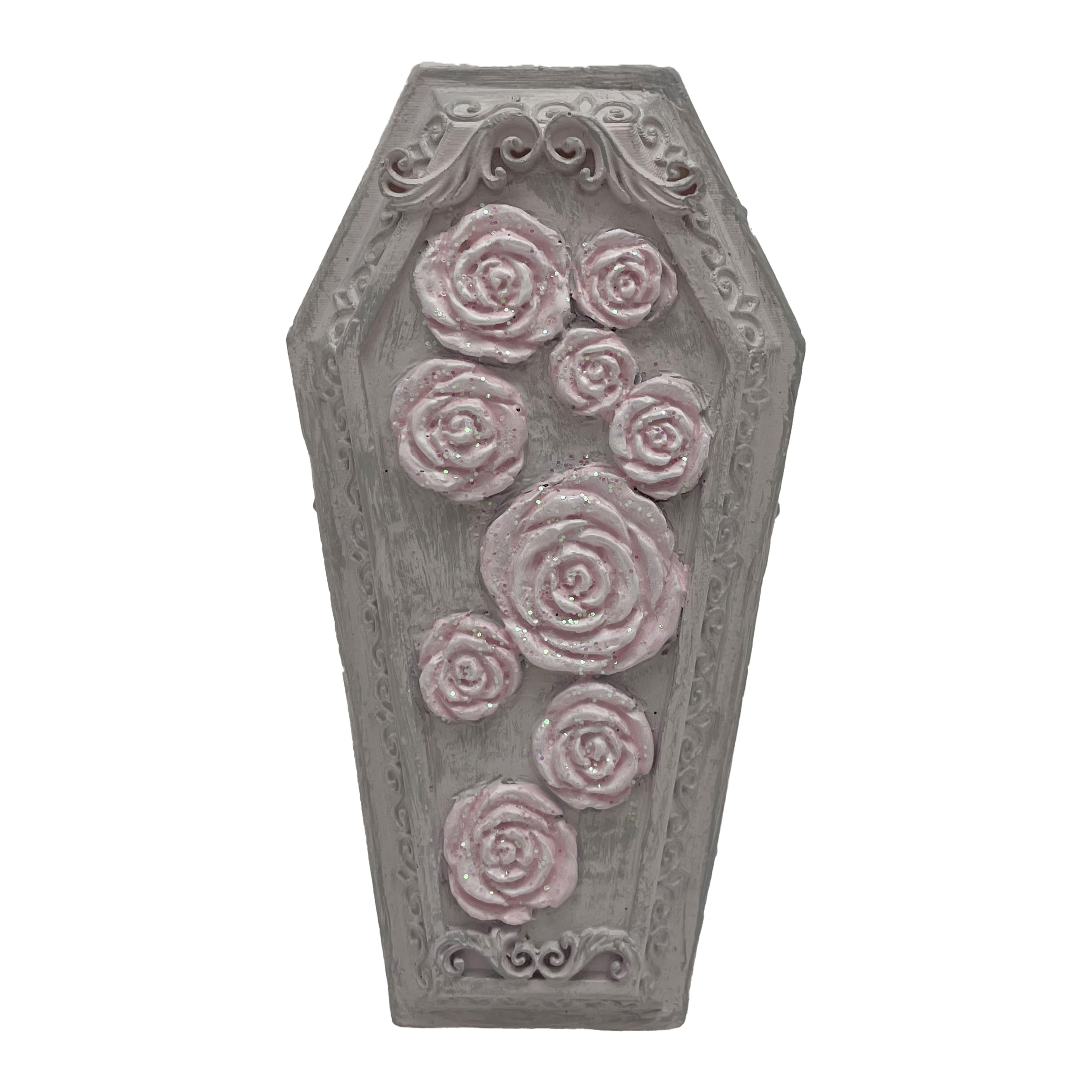 Mini Rose Coffin D&#xE9;cor by Ashland&#xAE;