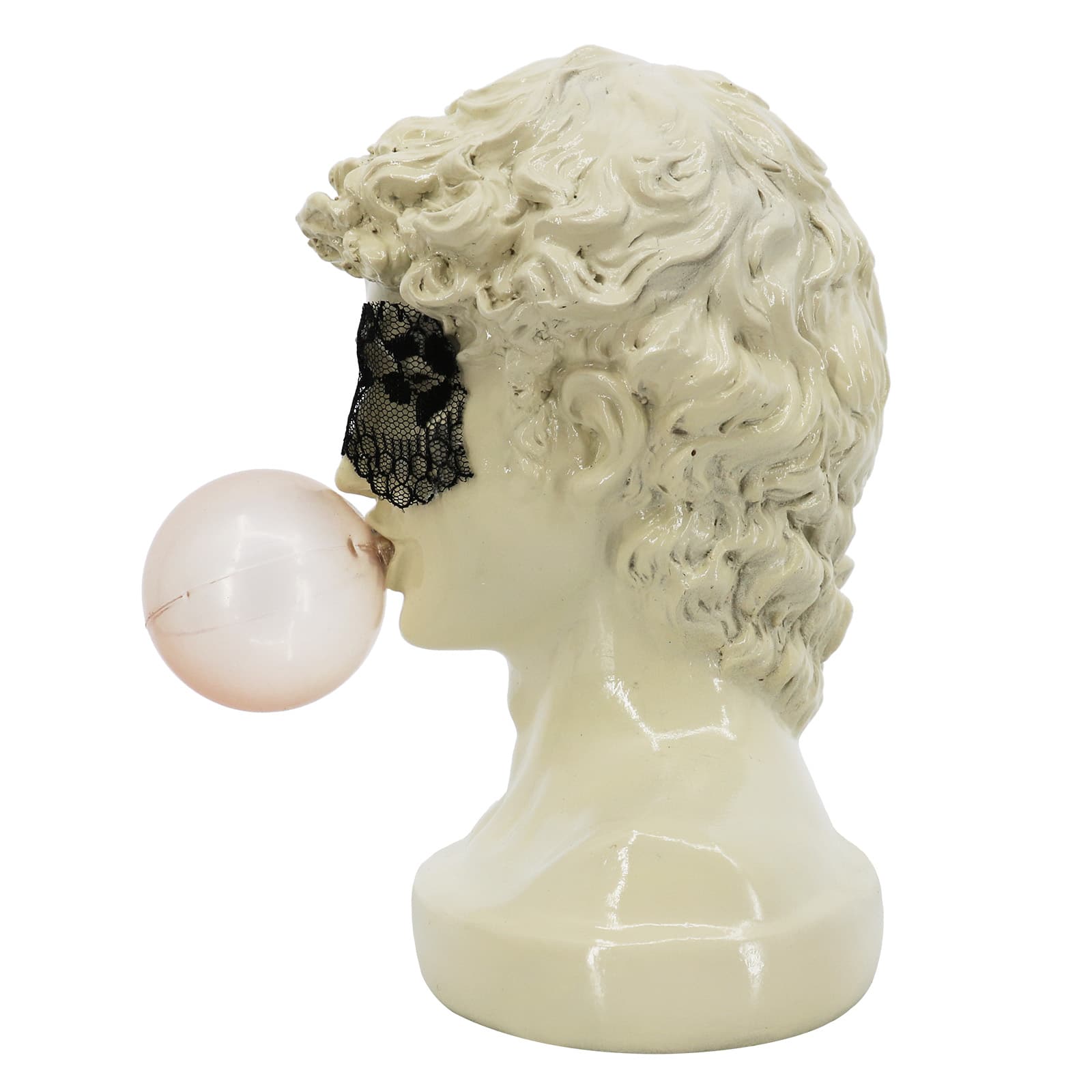 7&#x22; Light Up Bubblegum Man Tabletop Bust Sculpture by Ashland&#xAE;