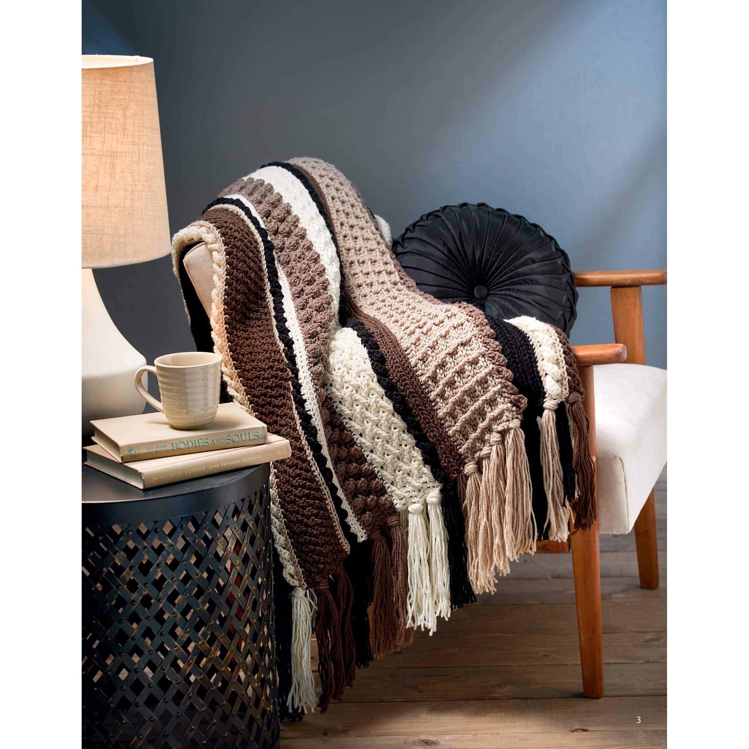 Leisure Arts&#xAE; A Year Of Afghans No.17 Crochet Book