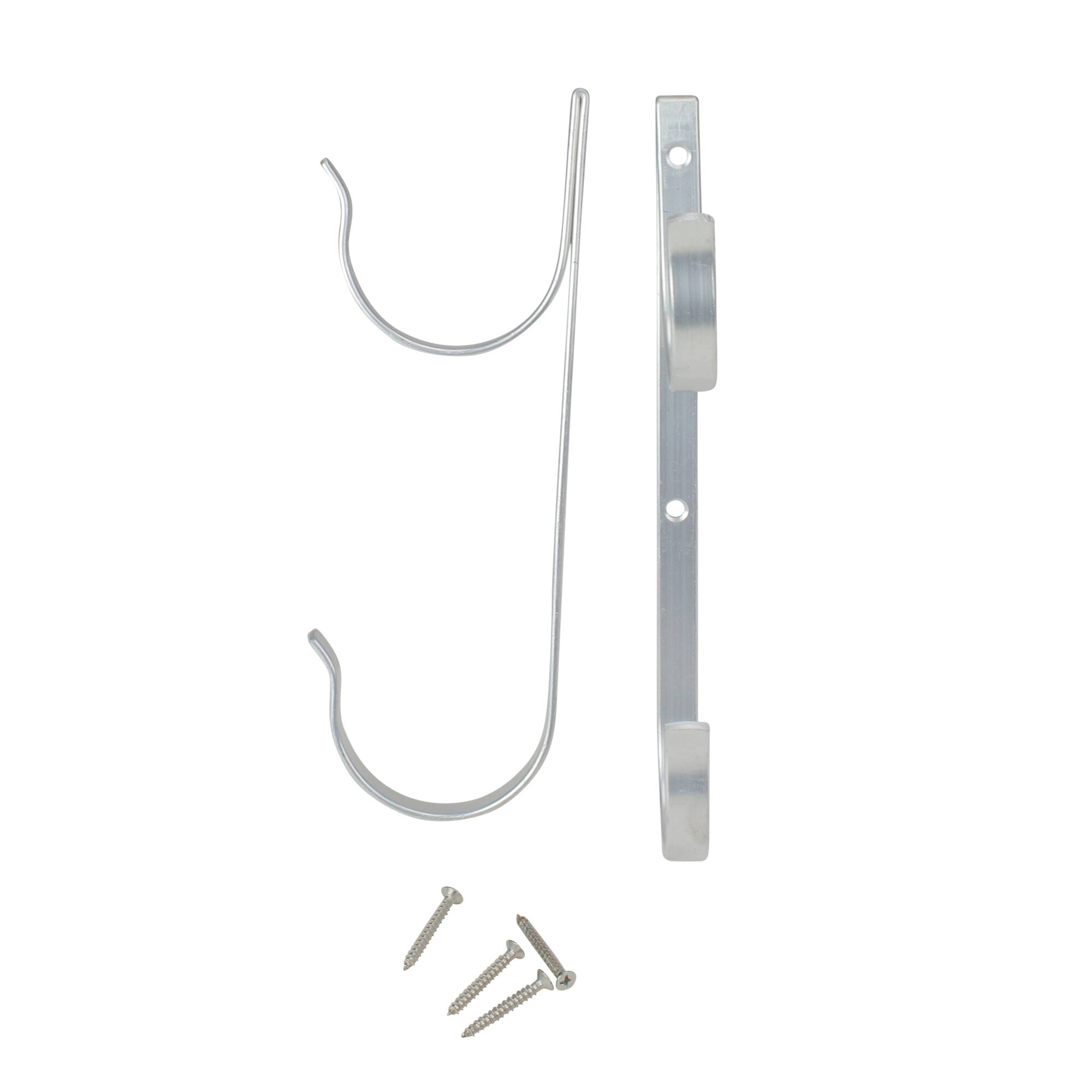 Pool Central 8.5" Silver Pole Hangers Set