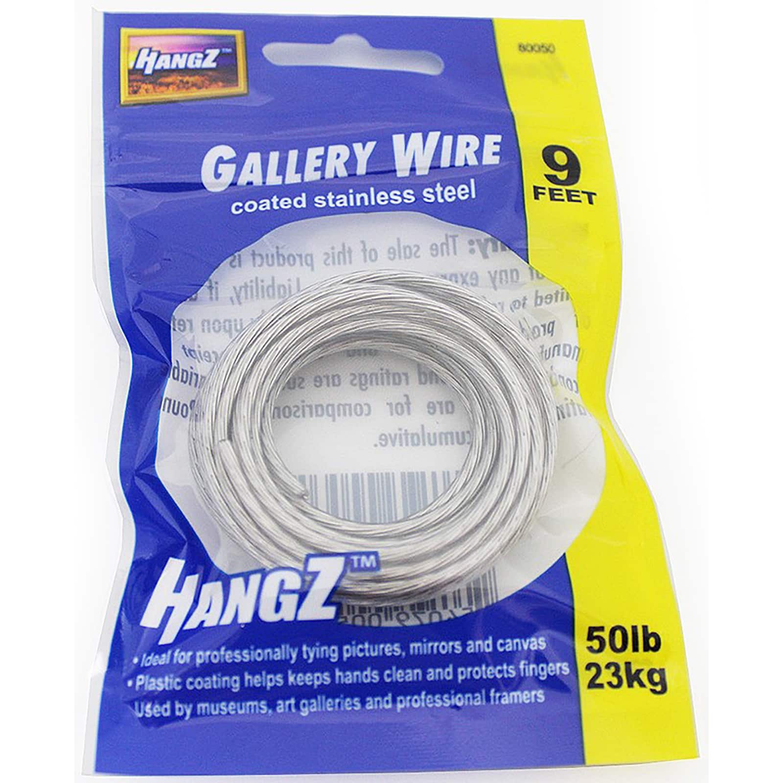 HW0230 - Standard HoneyWire™ 2 Pack 30 Precision Picture Hanging Wire –  HoneyDo Picture Frame Products