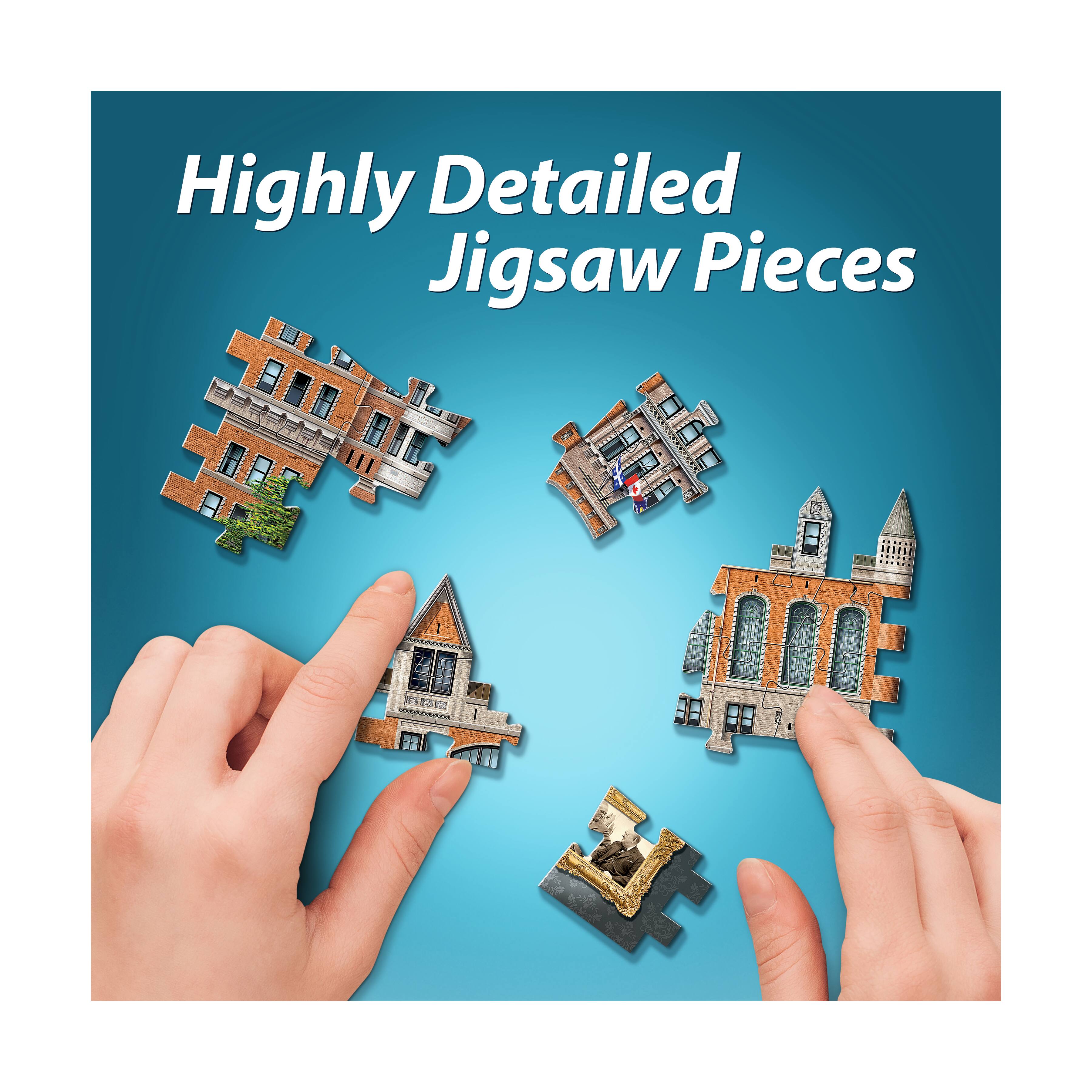 Castles & Cathedrals - Le Chateau Frontenac 3D Puzzle: 865 Pcs