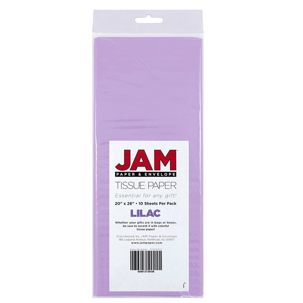 JAM PAPER Tissue Paper - Fuchsia - 10 Sheets/Pack