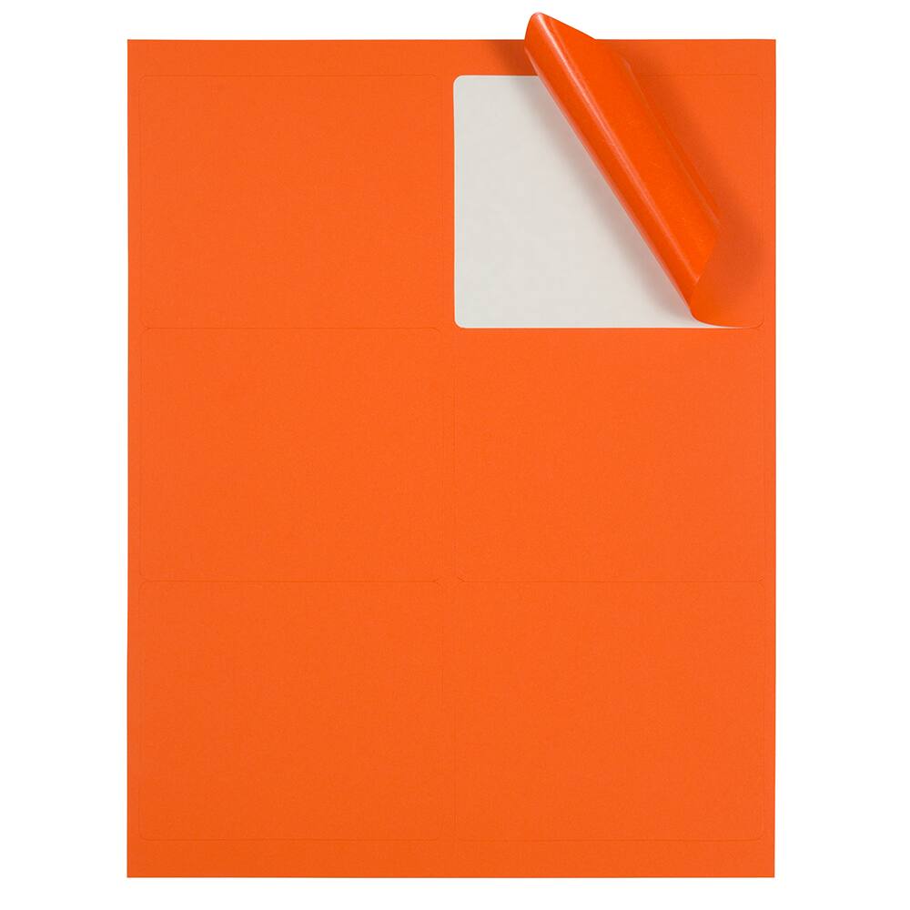 JAM Paper Adhesive Shipping Labels, 3.33" x 4"