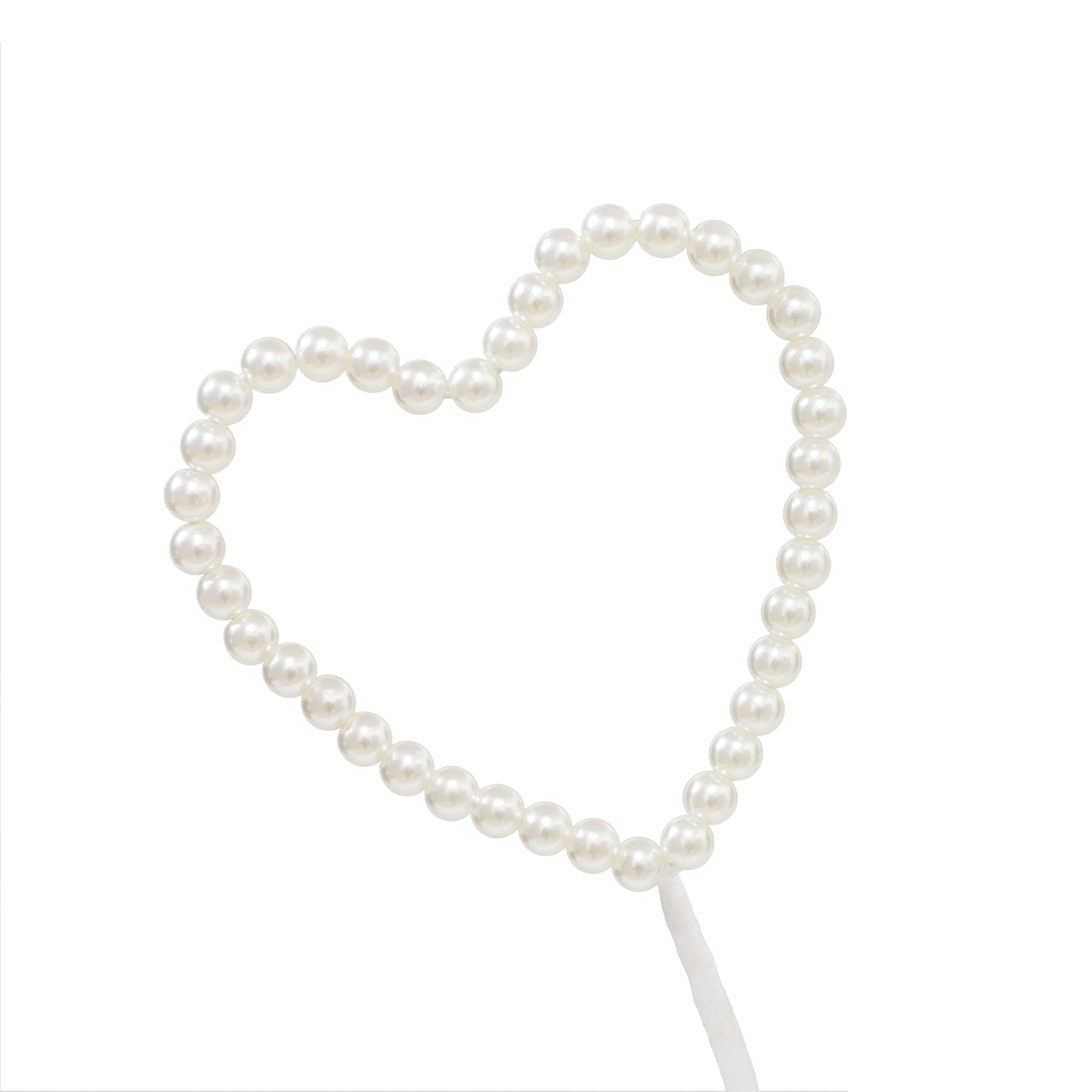 27" White Heart Stem by Ashland®