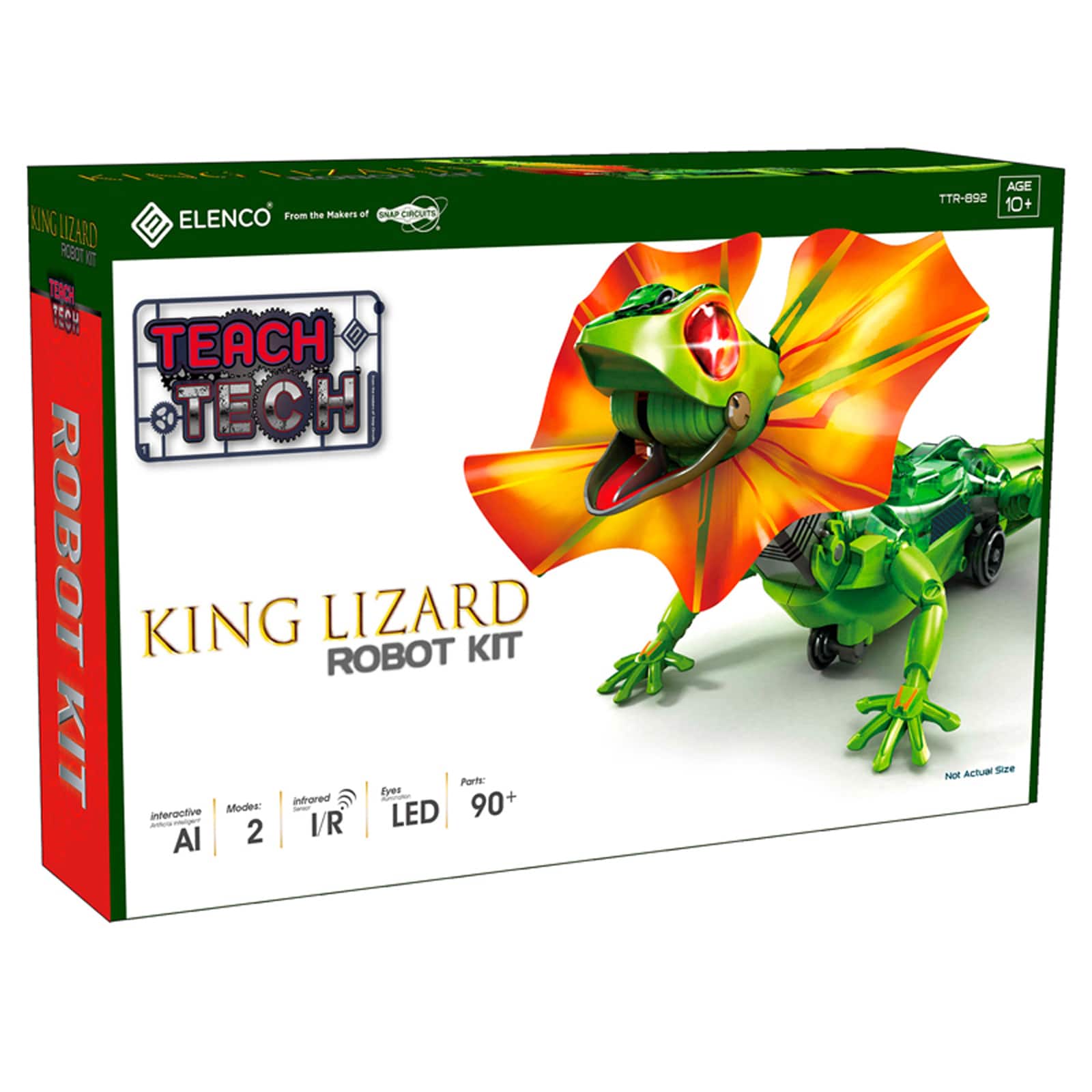 Elenco&#xAE; TEACH TECH&#x2122; King Lizard Robot Kit