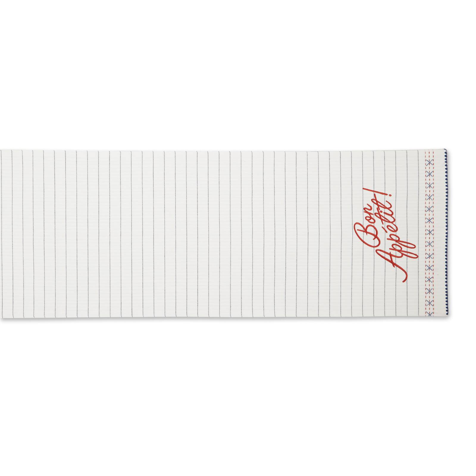 Bon Appetit Embellished Table Runner 14&#x22; x 72&#x22;