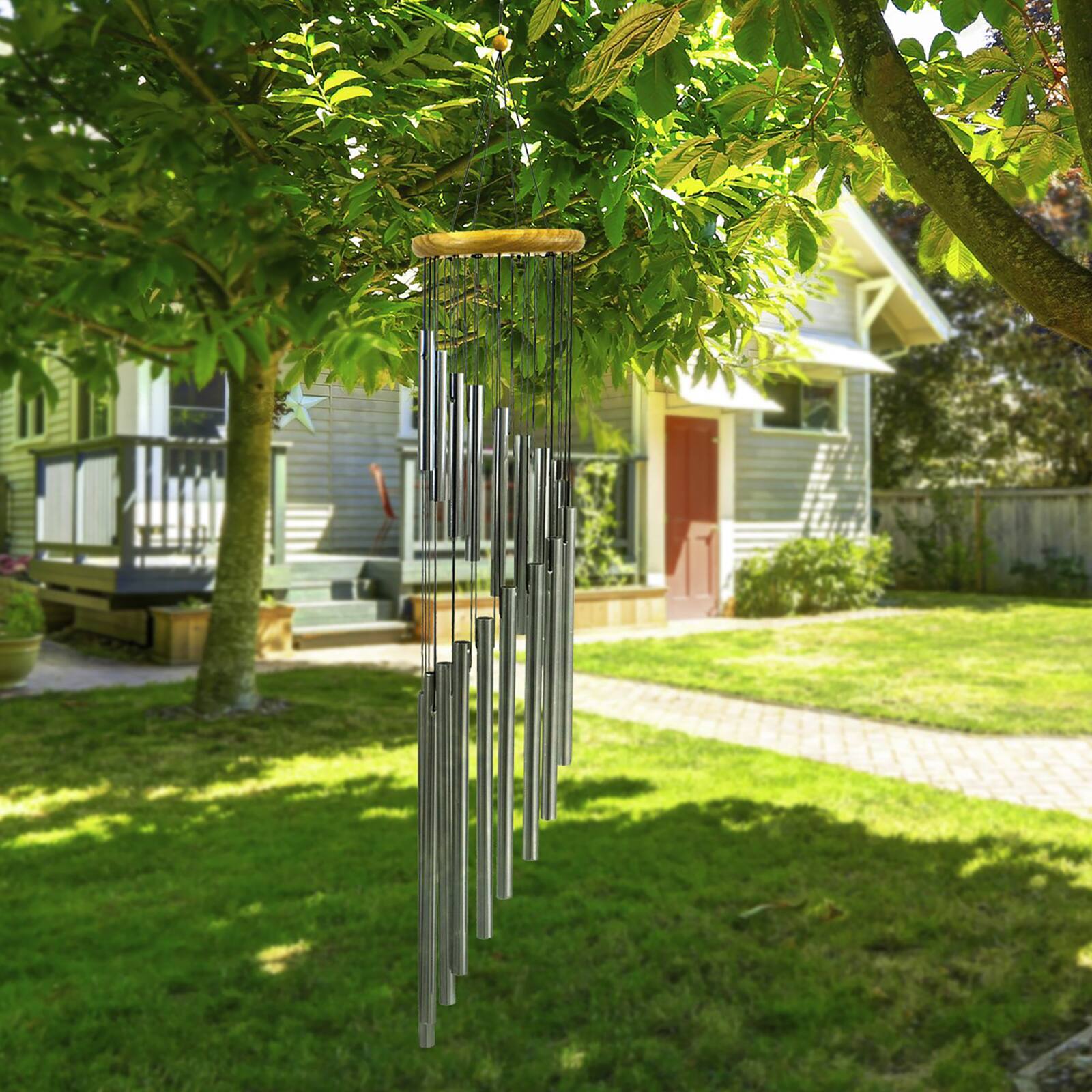 Sorbus 2.5ft. Tubular Wind Chime