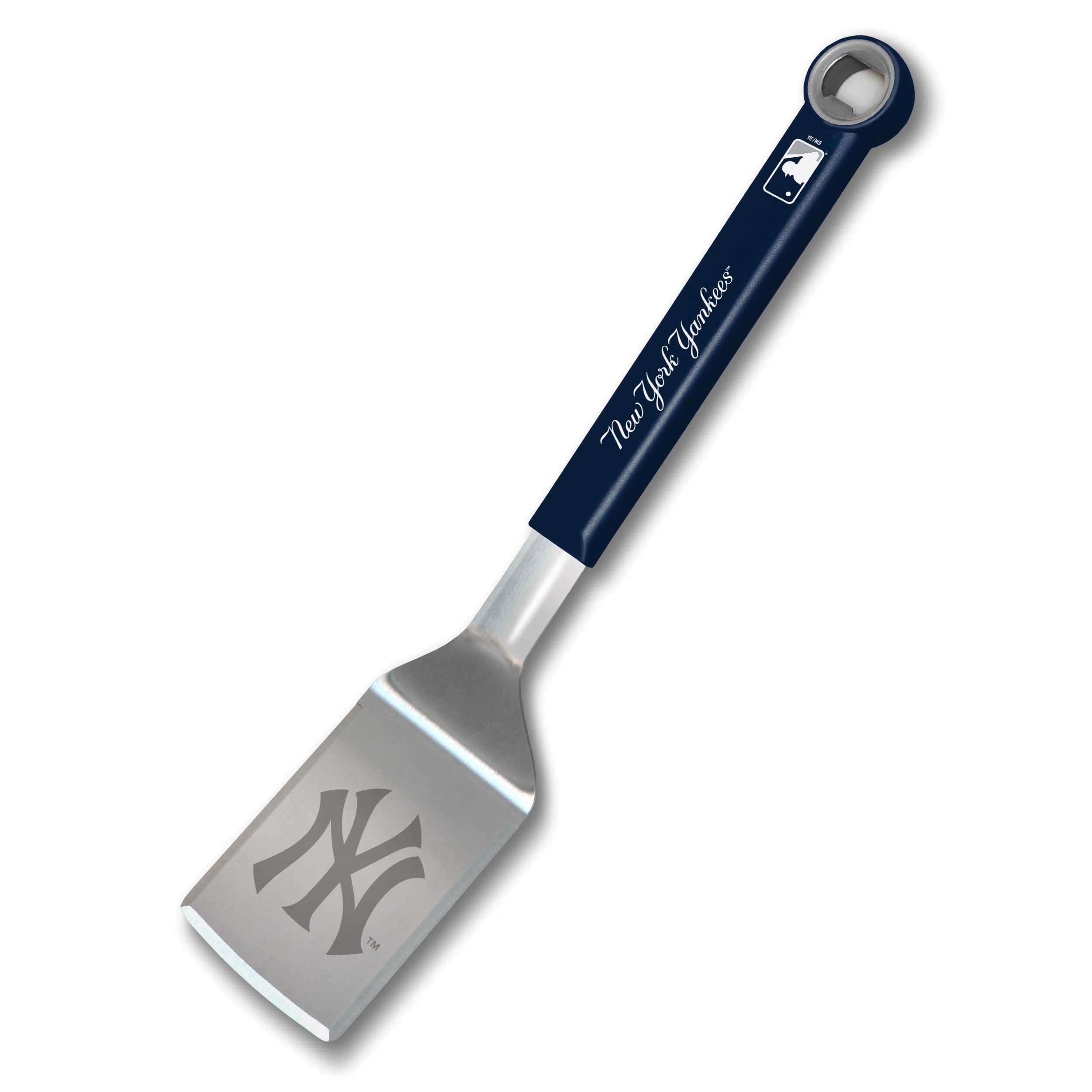 MLB Stainless Steel BBQ Spatula with Bottle Opener