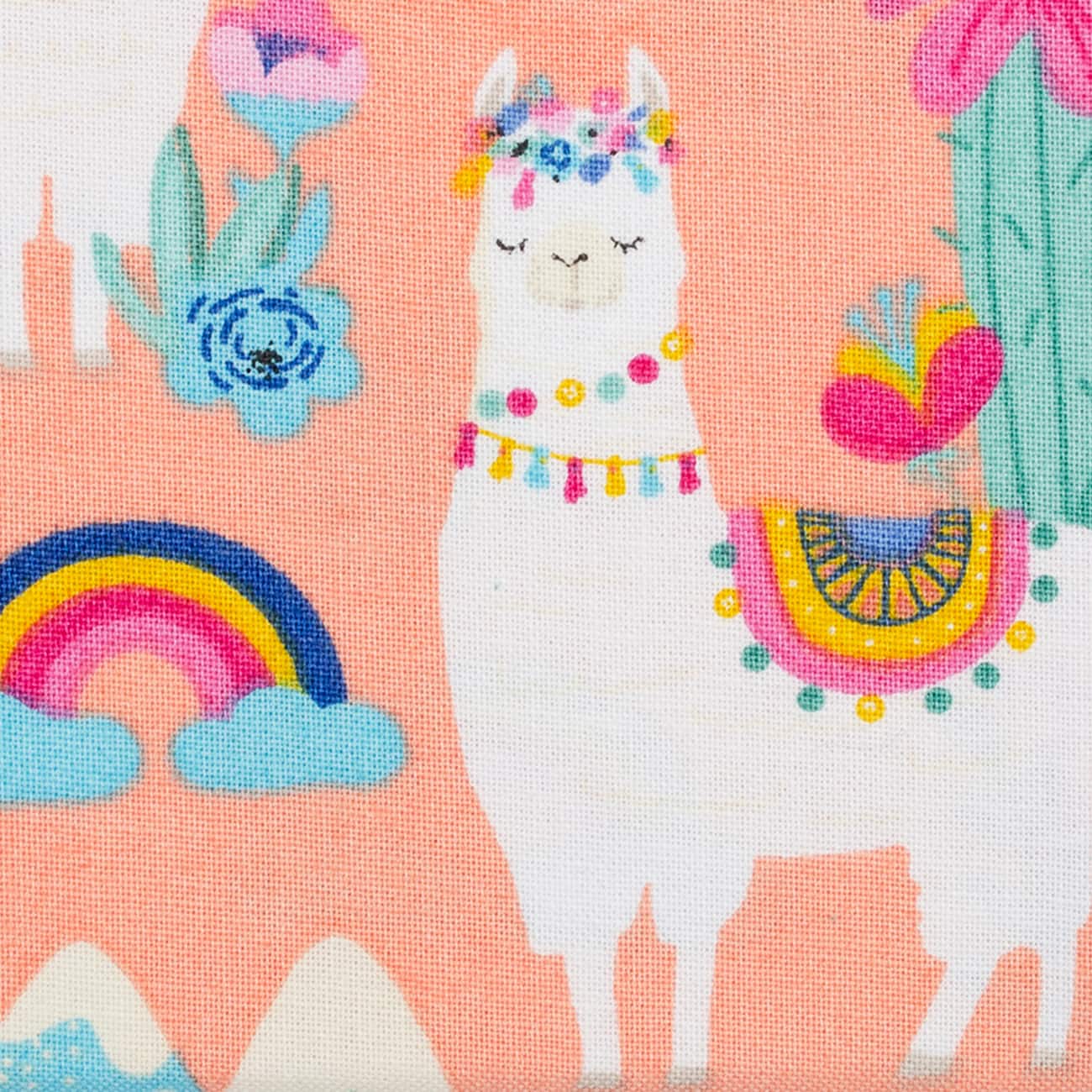 Llama Cotton Fabric by Loops & Threads™