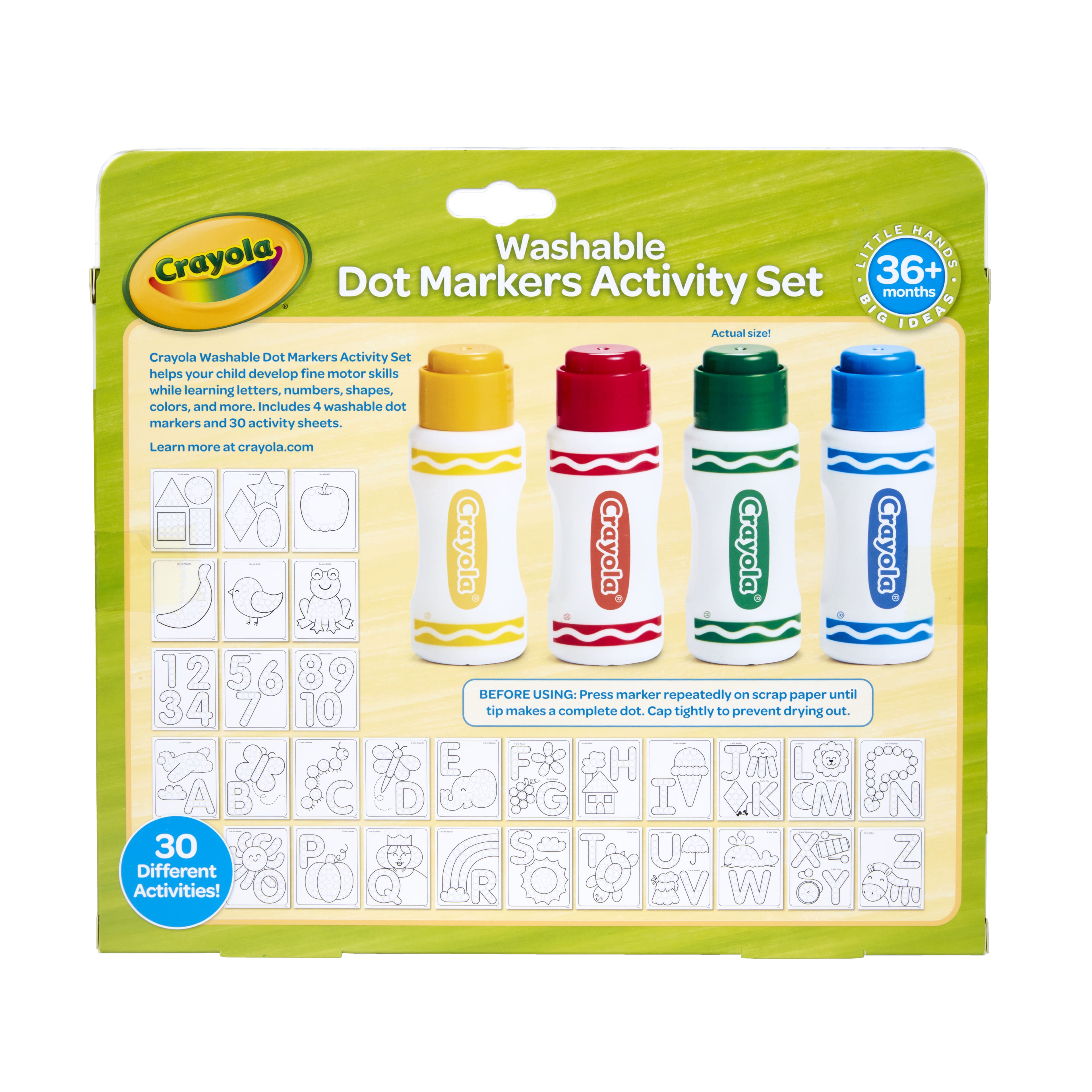 Crayola&#xAE; Washable Dot Markers Activity Set