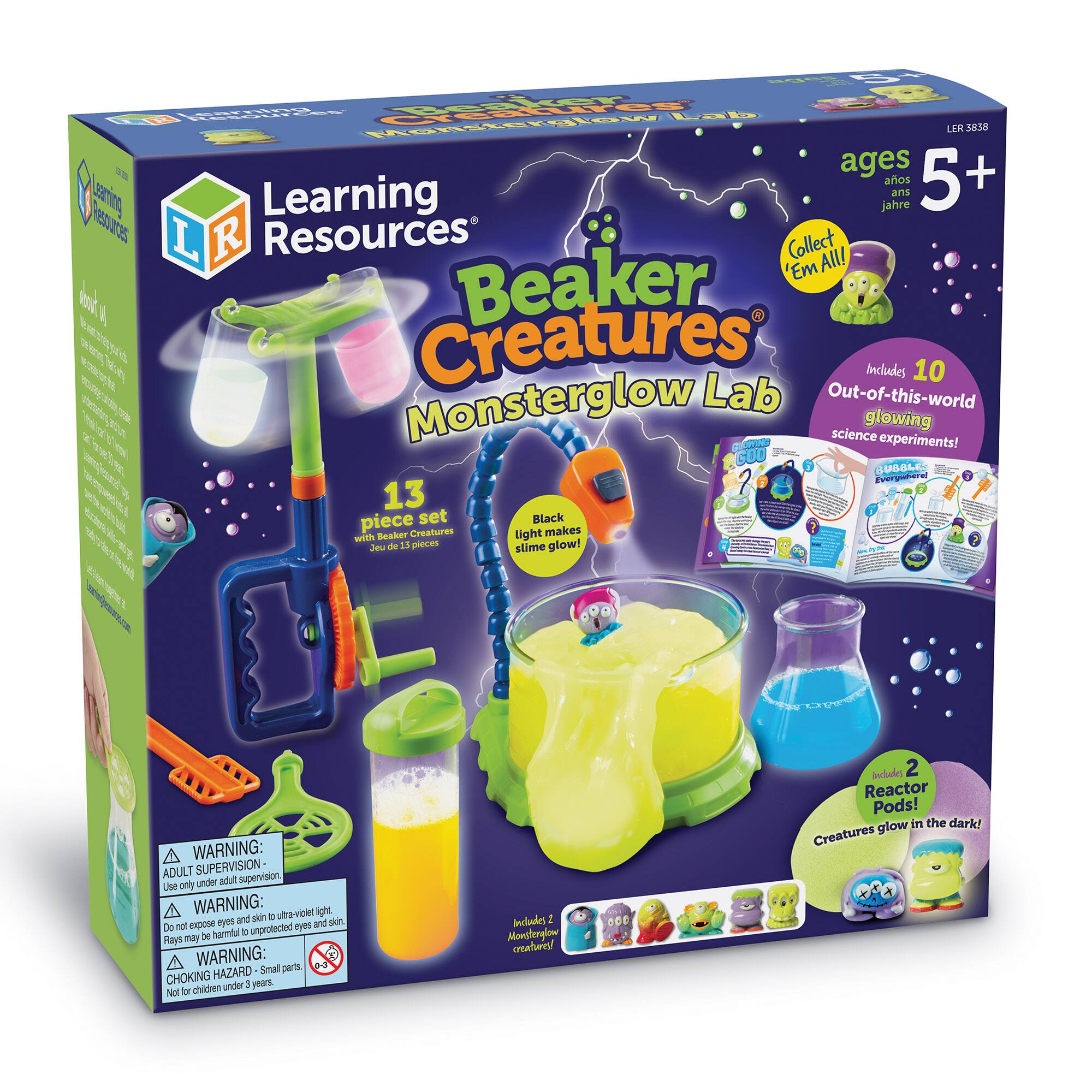 Learning Resources Beaker Creatures Monsterglow Lab | Michaels