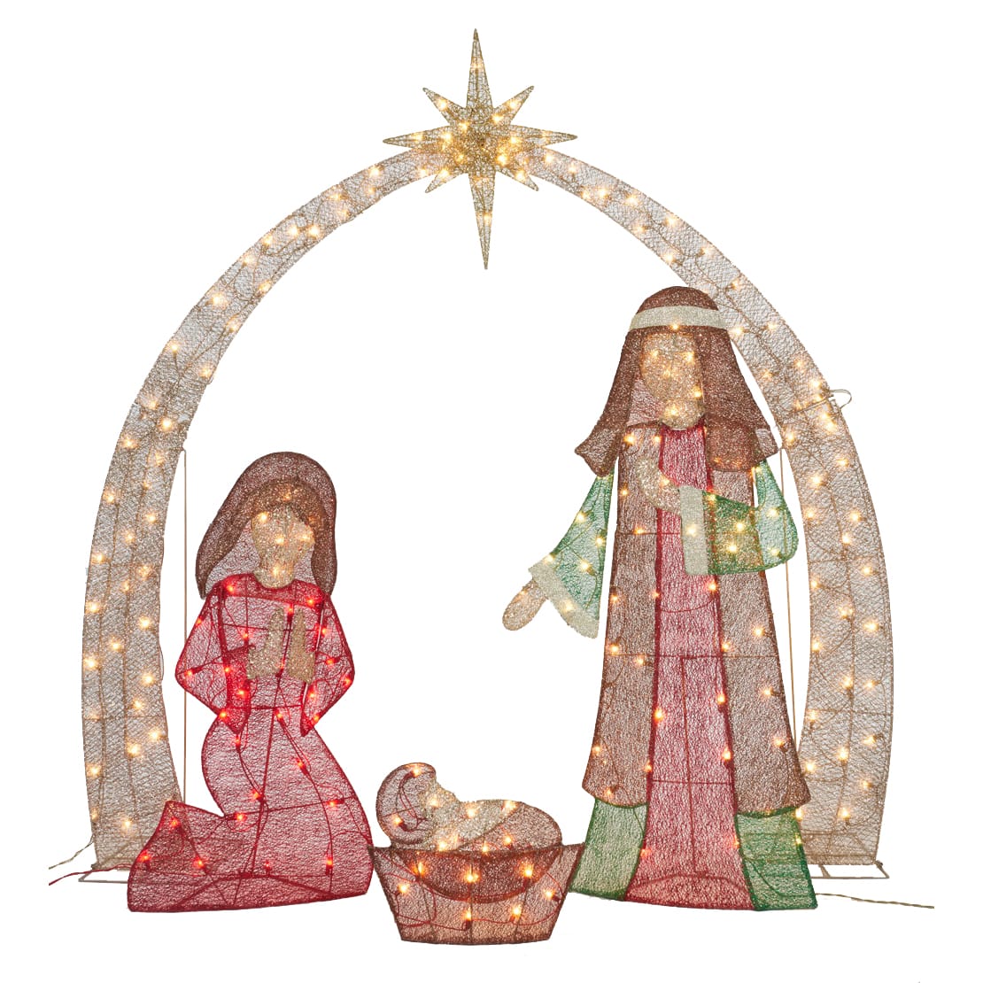 Nativity Set Sculpture | Christmas Yard Decorations | Michaels