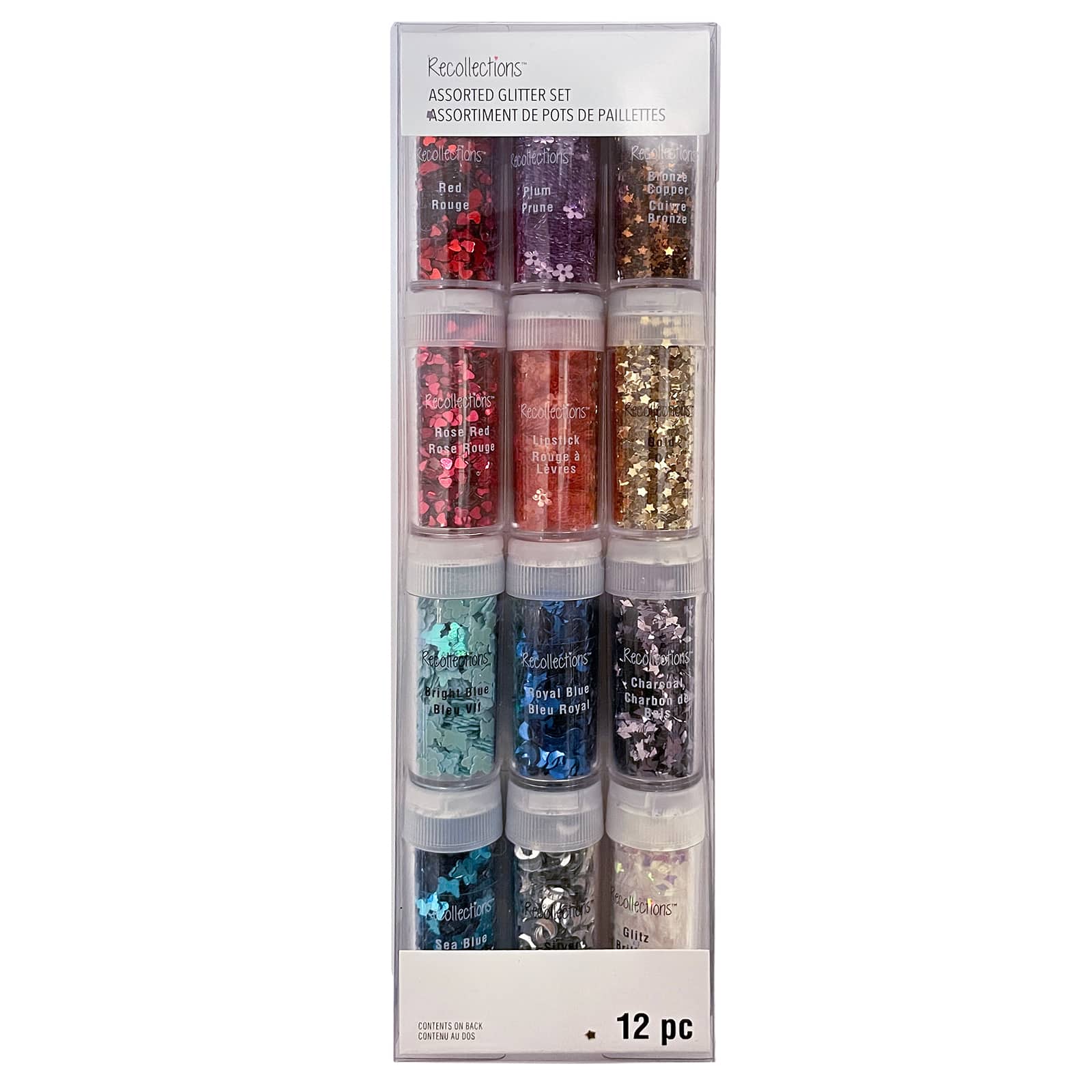 Recollections michaels bulk 12 pack: pink glitter crafting tape & dispenser  set by recollections