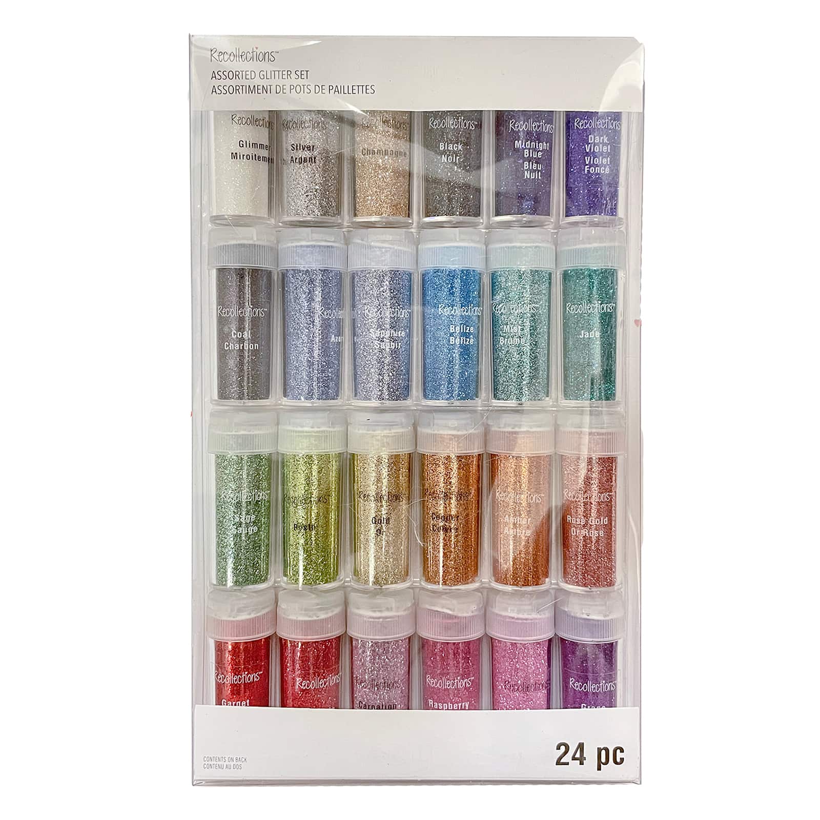 Recollections Extra Fine Glitter Pack - 24 ct