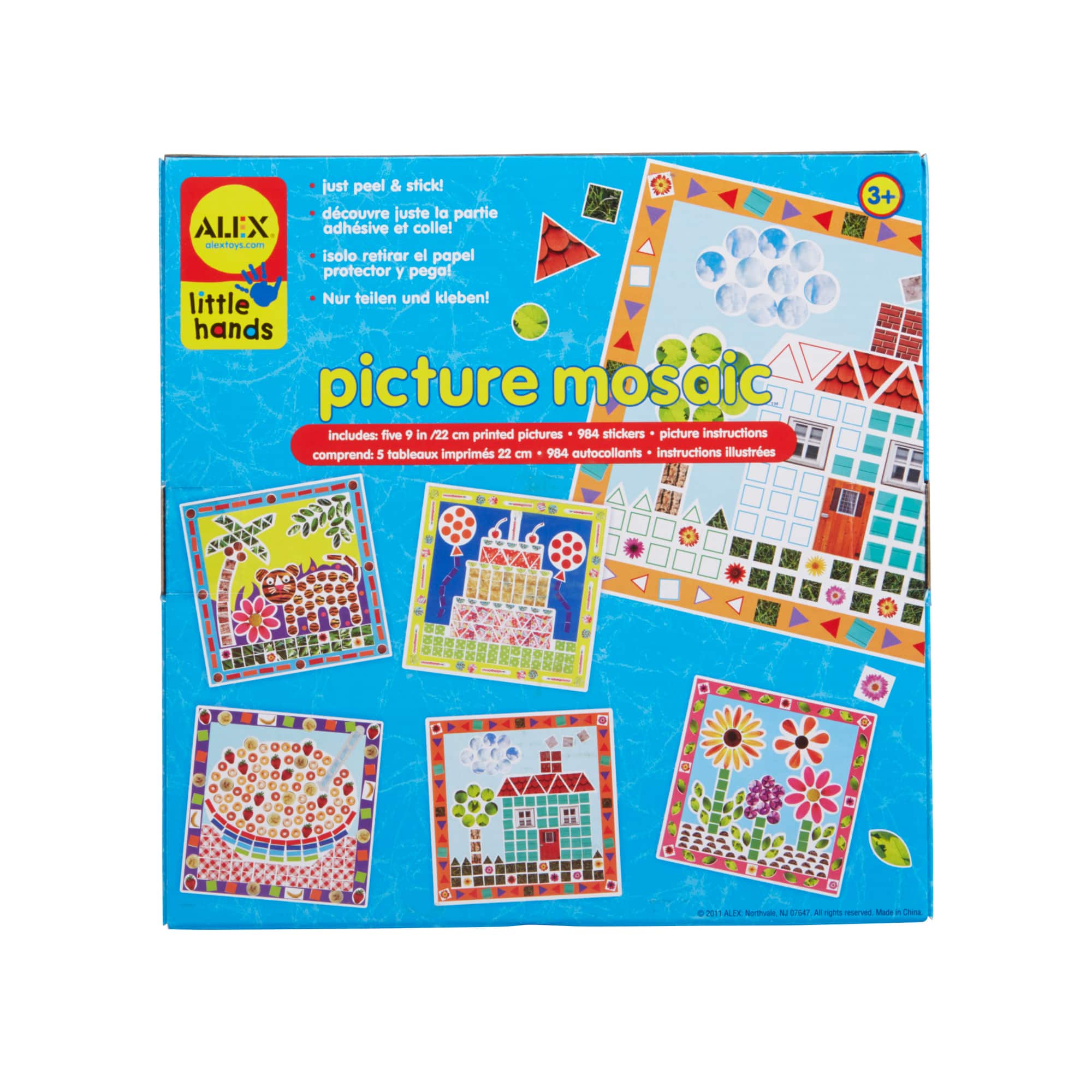 ALEX Toys Little Hands Picture Mosaic Art Activity Kit