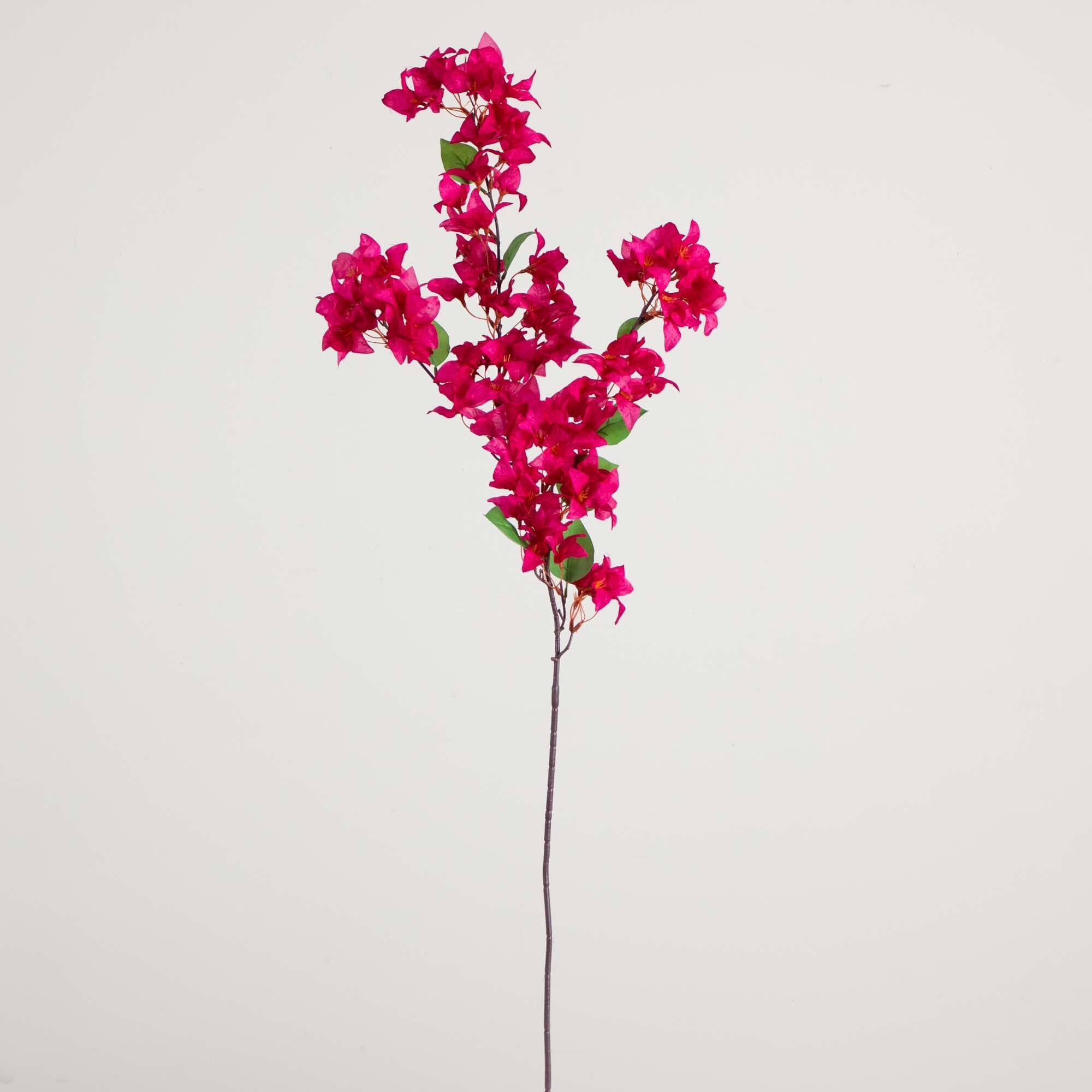 47&#x22; Pink Bougainvillea Flower Stems, 3ct.