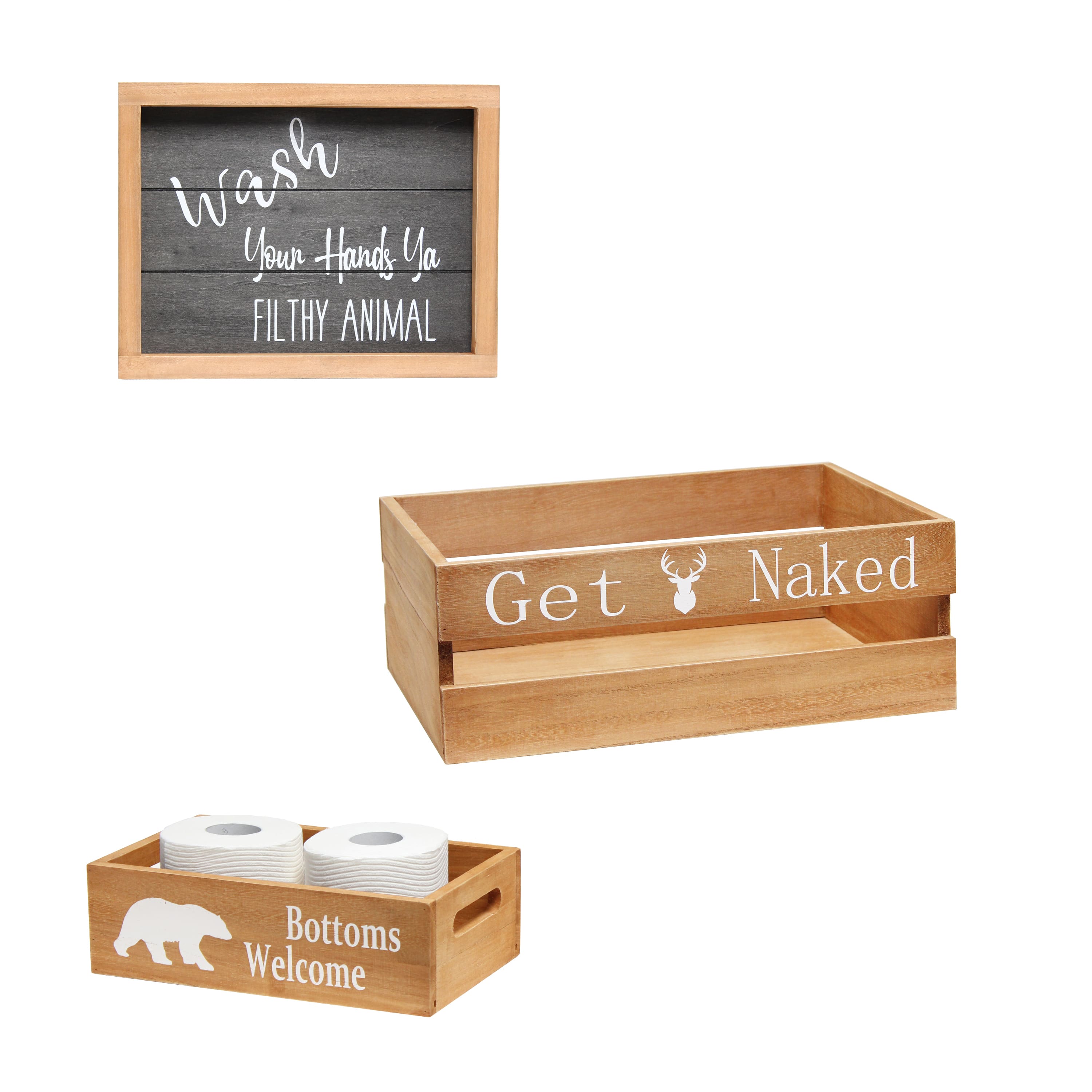 Elegant Designs Large Natural Rustic Towel Holder, Frame \u0026 Toilet Paper  Holder Set | Michaels, image size:3000x3000