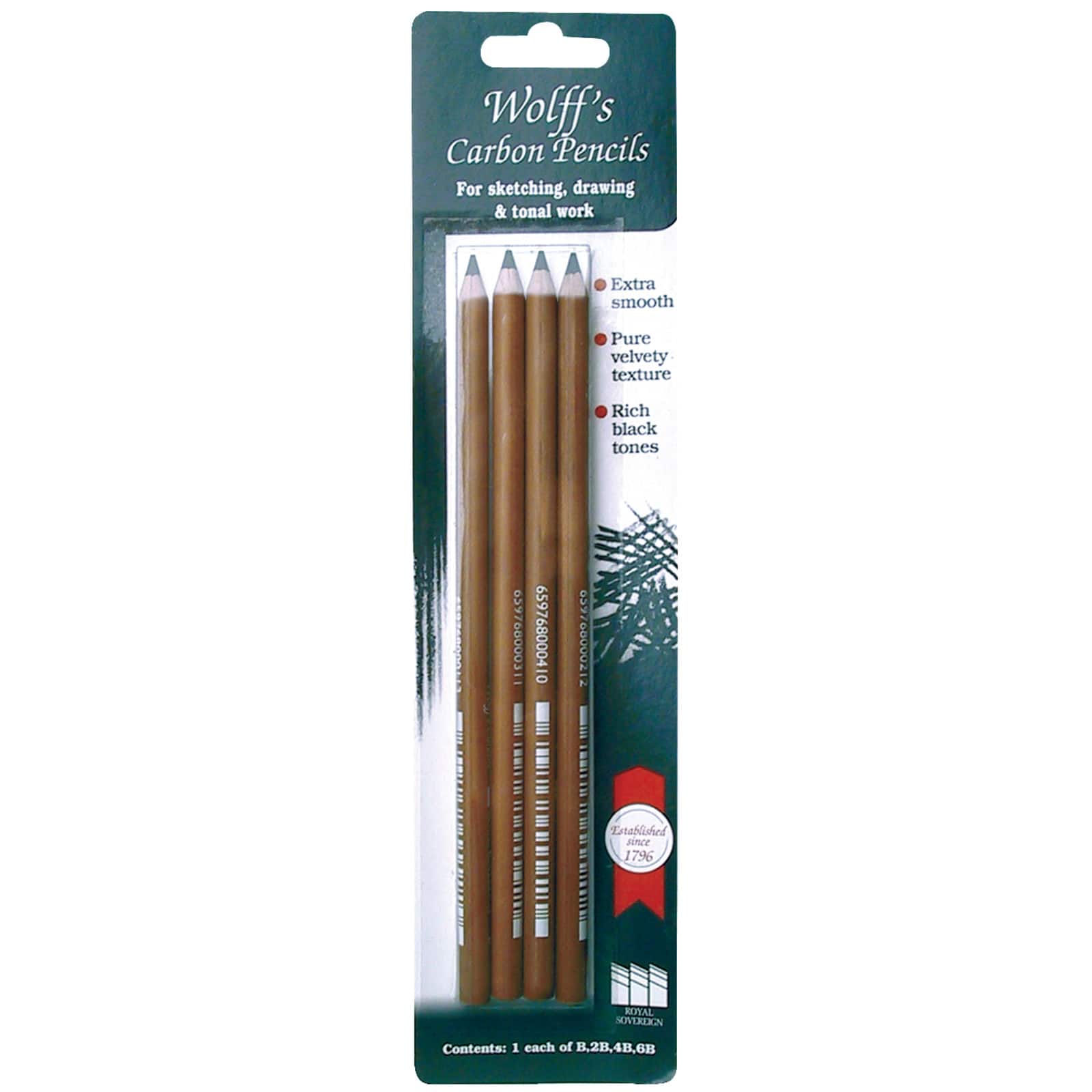 Wolff's Carbon Pencil Multi-Pack