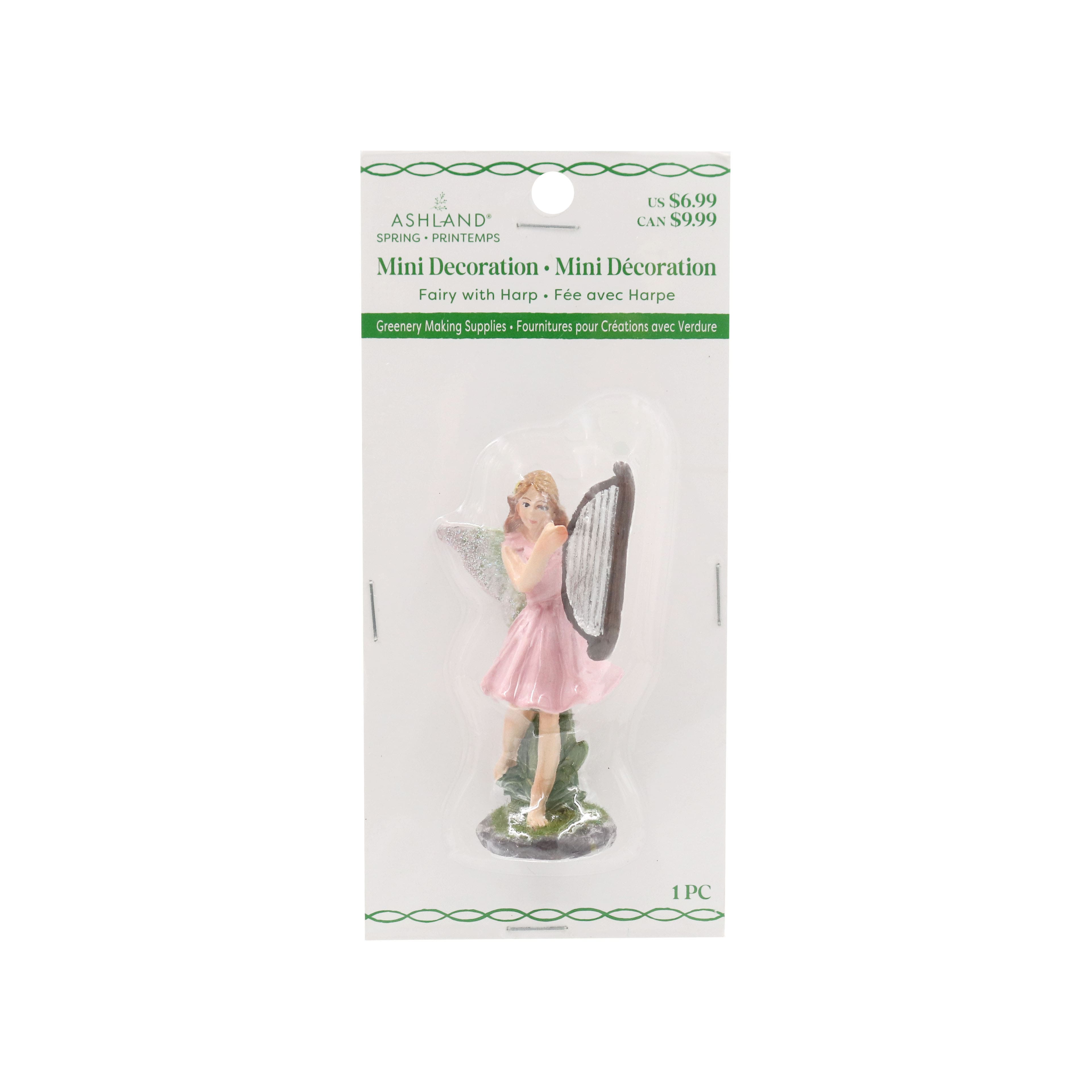 Mini Fairy with Harp by Ashland&#xAE;