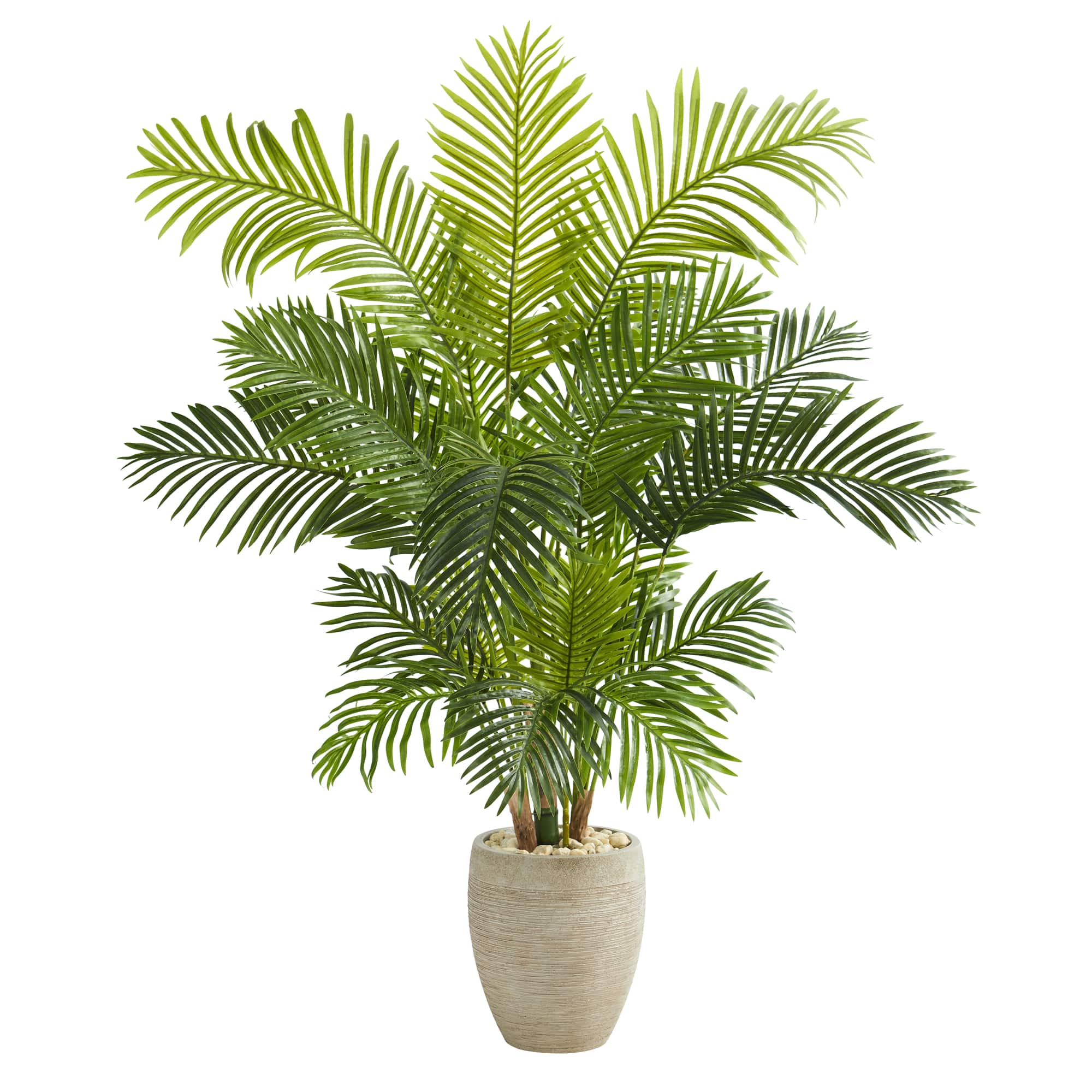 5ft. Palm Tree in Sand Colored Planter | Michaels