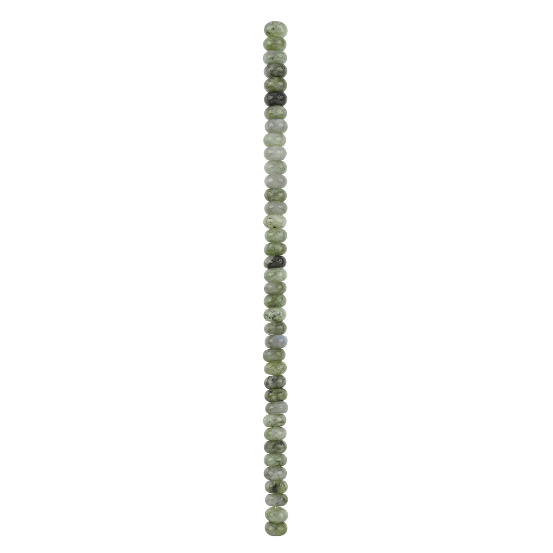 Green Labradorite Rondelle Beads, 8mm by Bead Landing&#x2122;