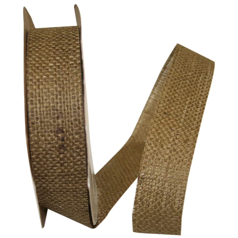 JAM Paper 1.375&#x22; x 20yd. Burlap Ribbon
