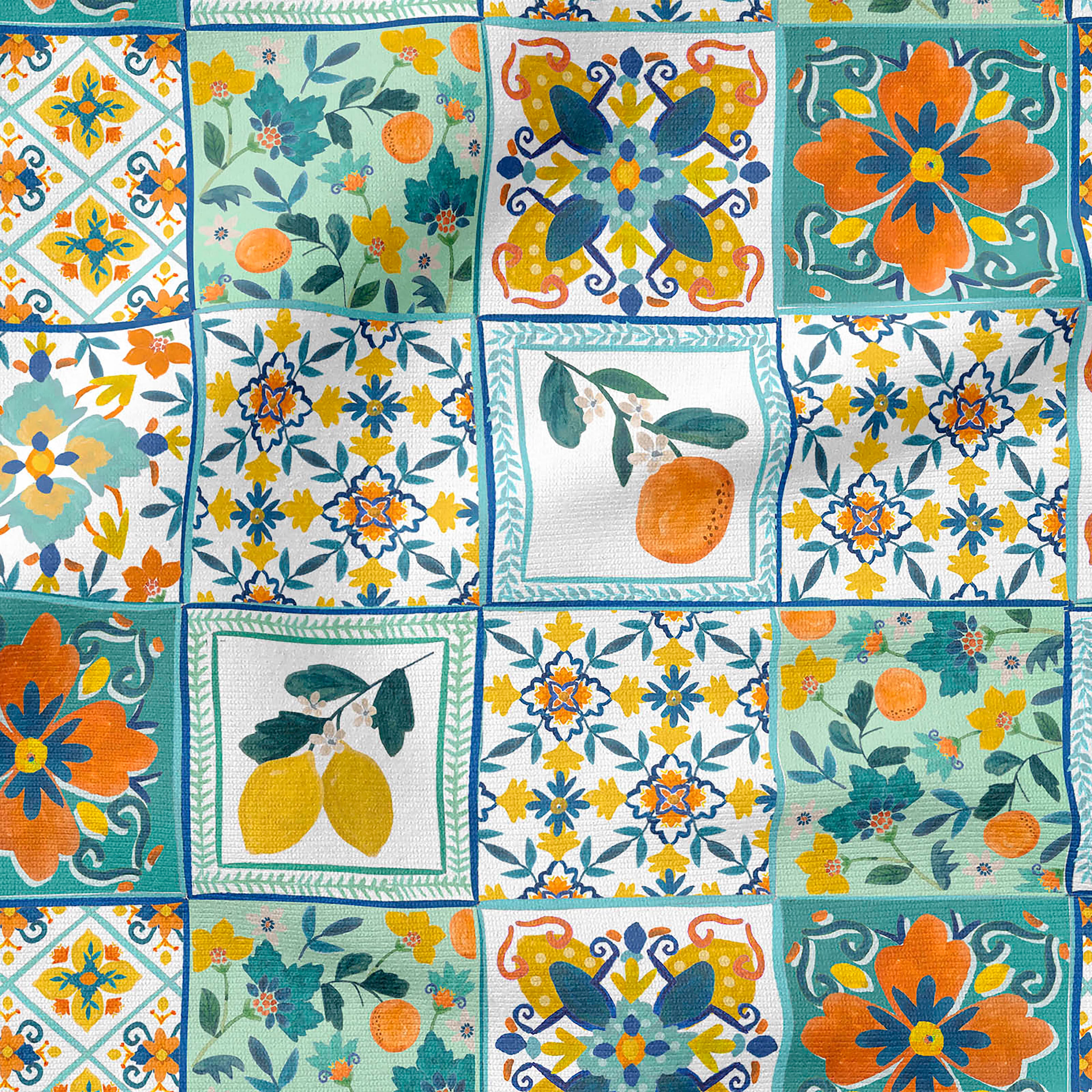 Fabric Editions Orchard Tile Cotton Fabric