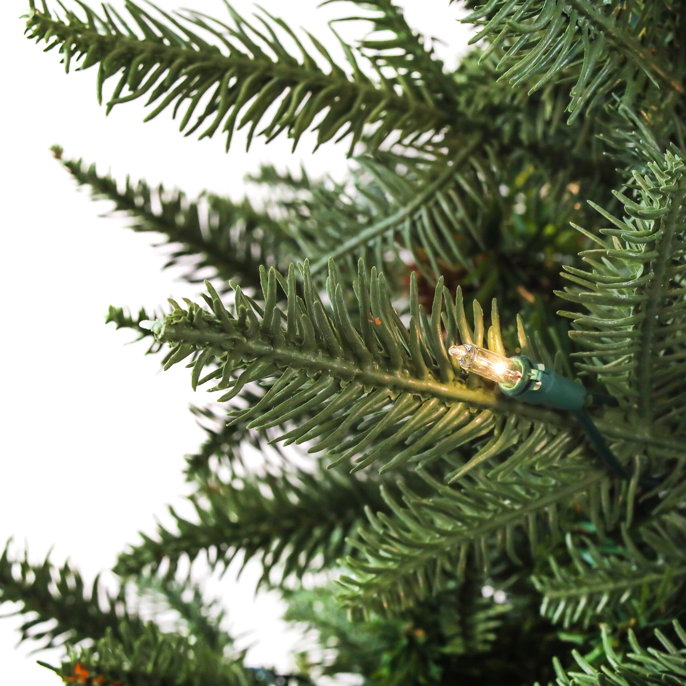 3ft. Pre-Lit Evergreen Pathway Artificial Christmas Tree, Clear Lights