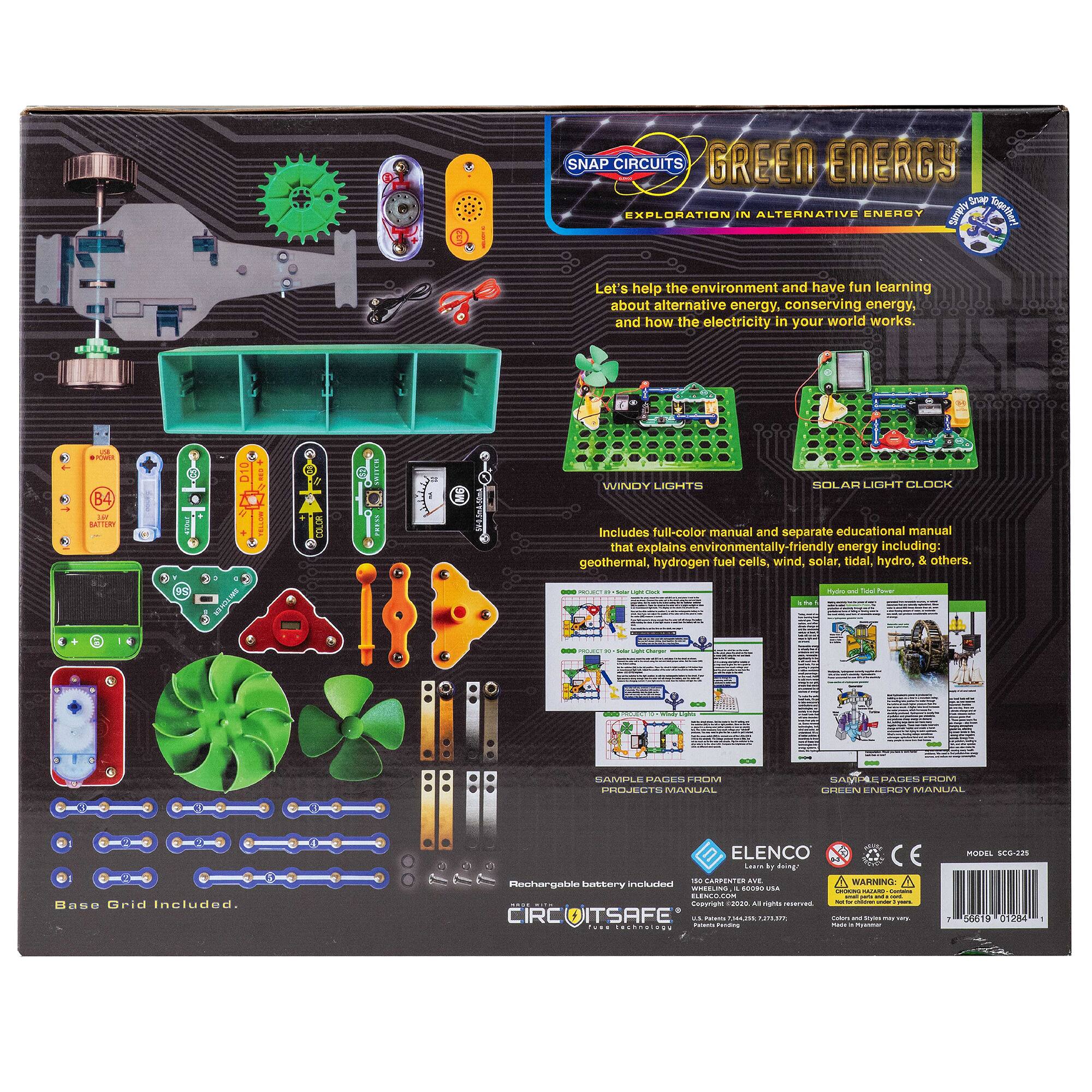 Elenco&#xAE; Snap Circuits&#xAE; Green Energy STEM Learning Toy