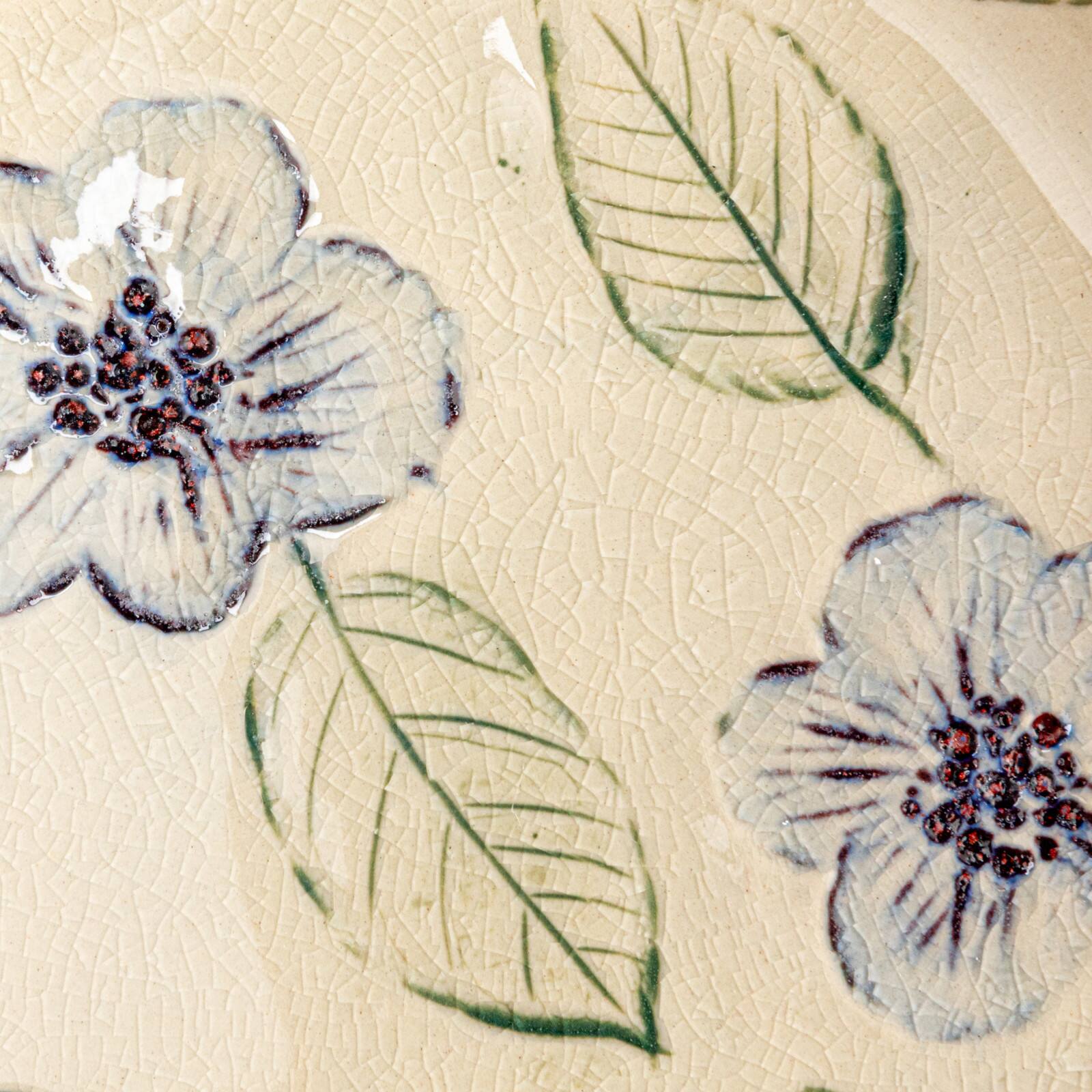 Hello Honey&#xAE; 10.25&#x22; Multicolor Blossoming Meadow Stoneware Platters, 2ct.